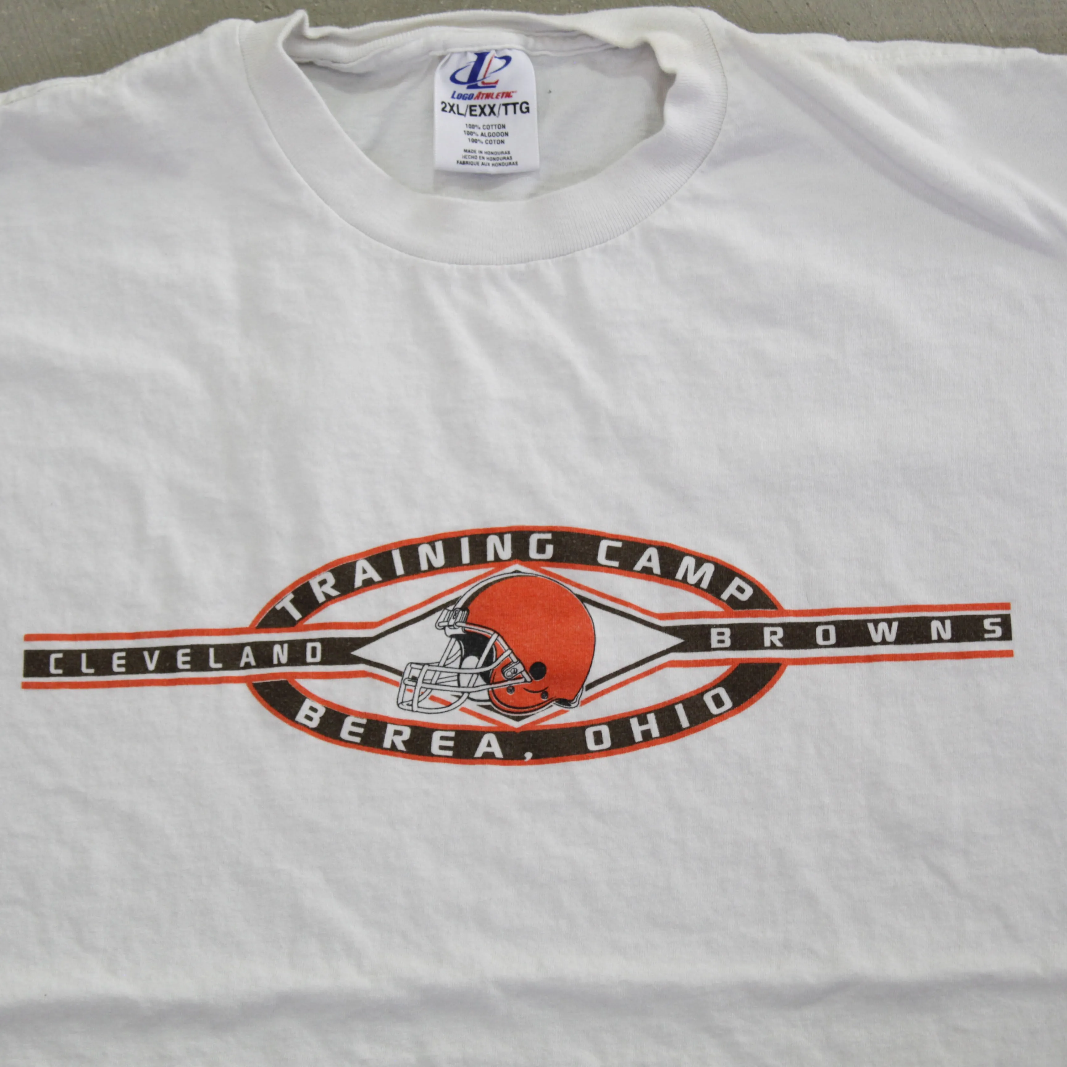 D- Vintage Cleveland Browns NFL Logo Athletic Training Camp Tee sold by HG Vintage product image thumbnail 2