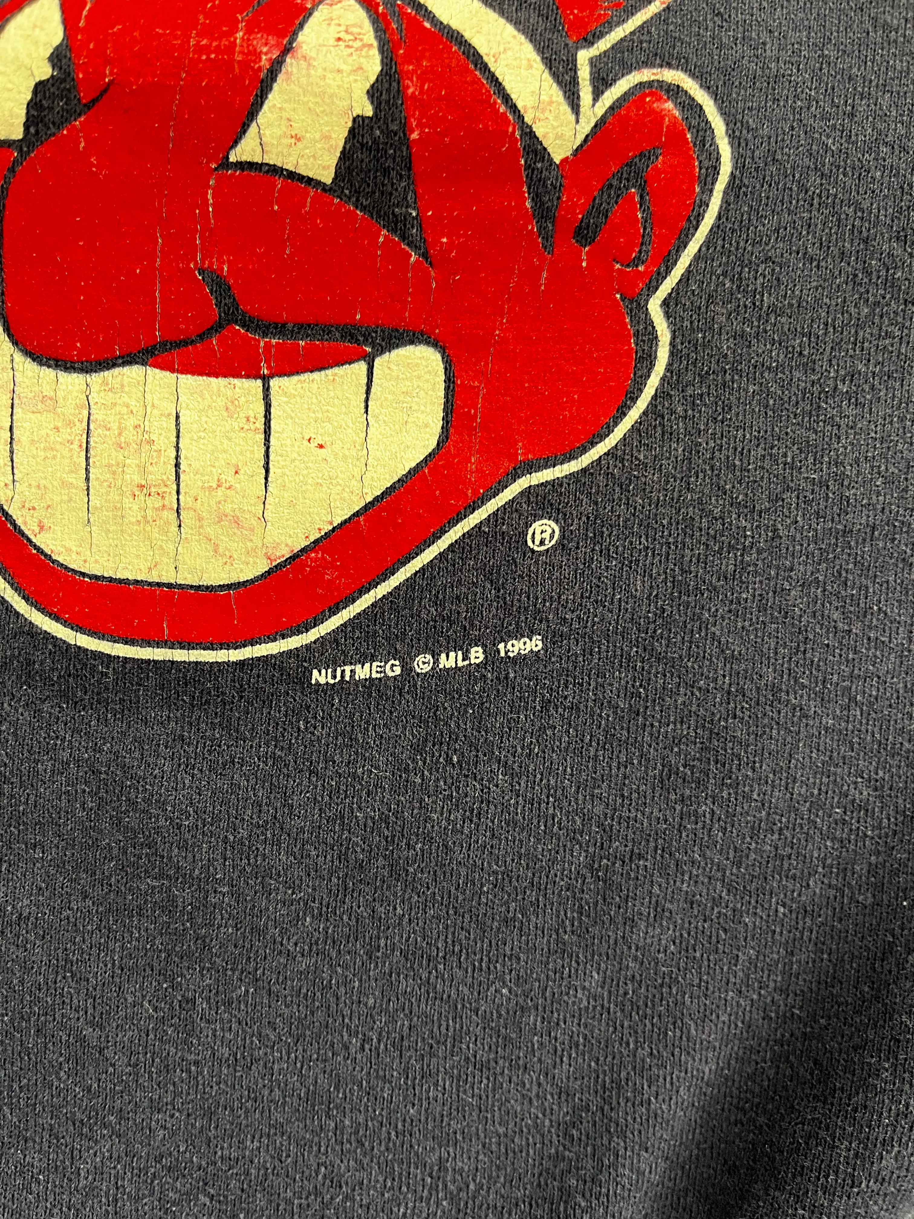 D- Vintage 1996 Cleveland Guardians MLB Lee Crewneck sold by HG Vintage product image thumbnail 3