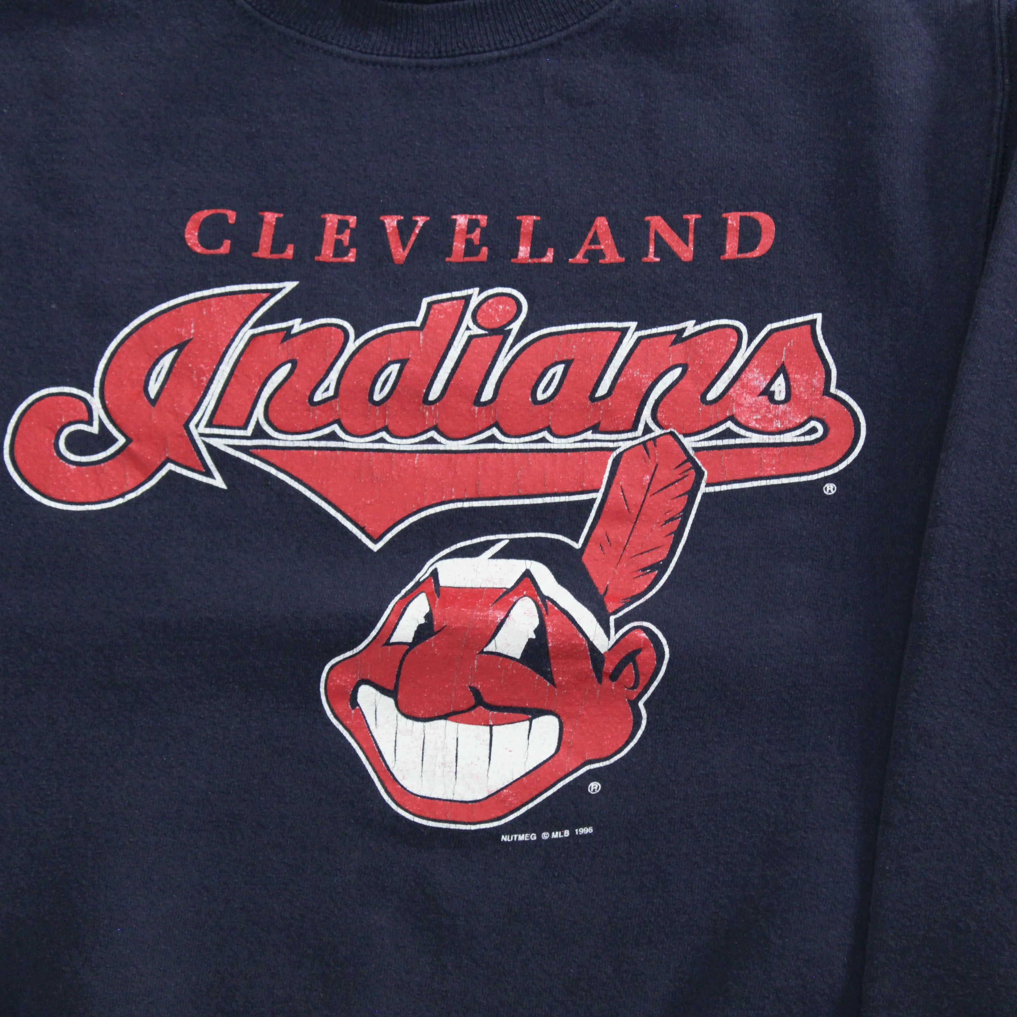 D- Vintage 1996 Cleveland Guardians MLB Lee Crewneck sold by HG Vintage product image thumbnail 2