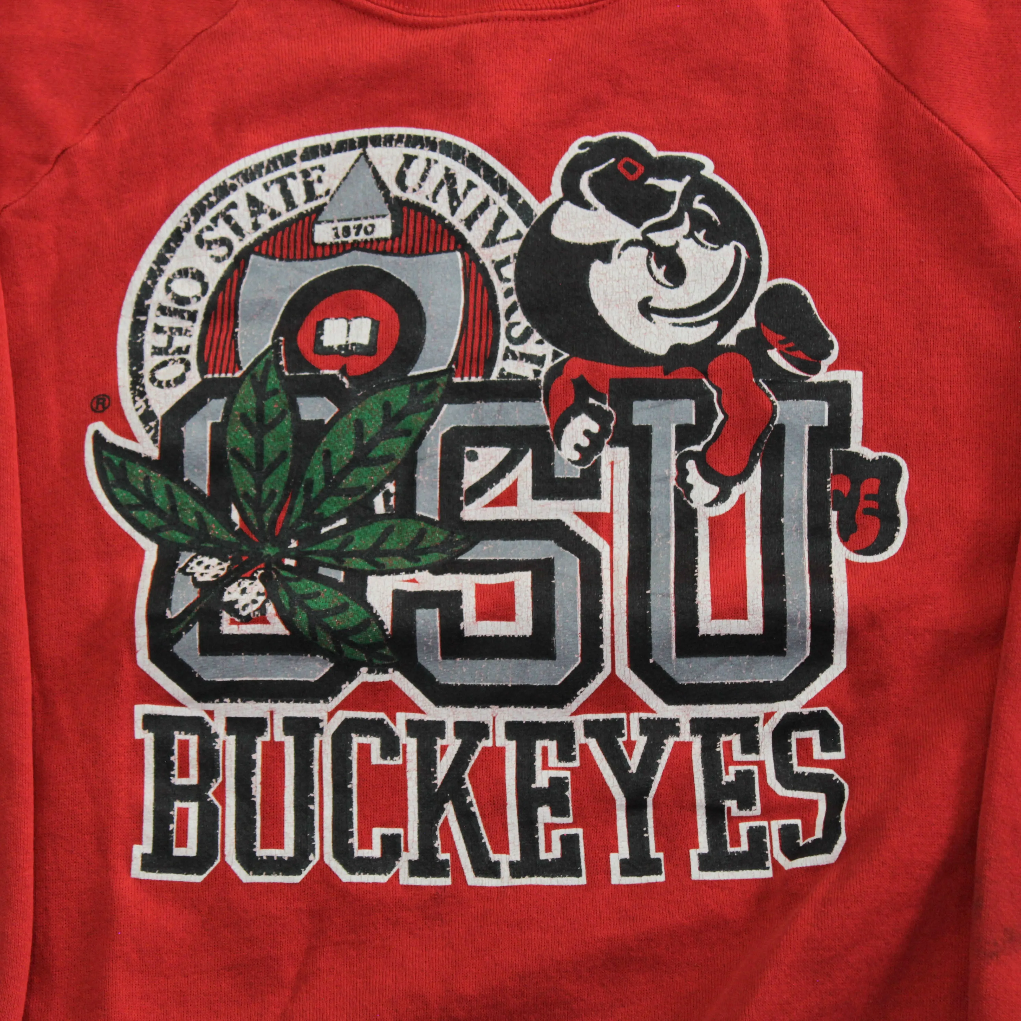 D- Vintage Ohio State Buckeyes Graphic Crewneck sold by HG Vintage product image thumbnail 2