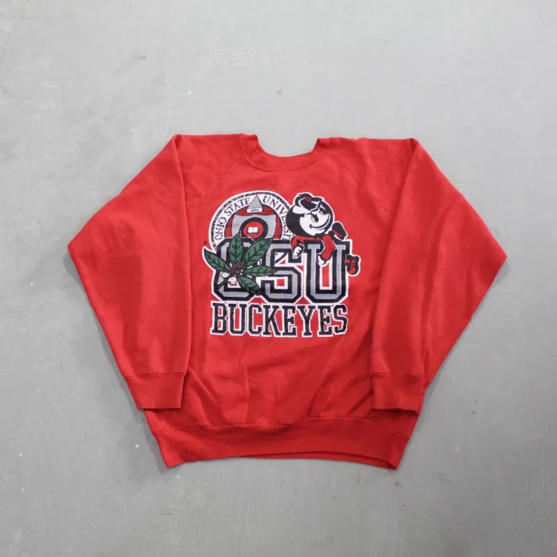 D- Vintage Ohio State Buckeyes Graphic Crewneck sold by HG Vintage