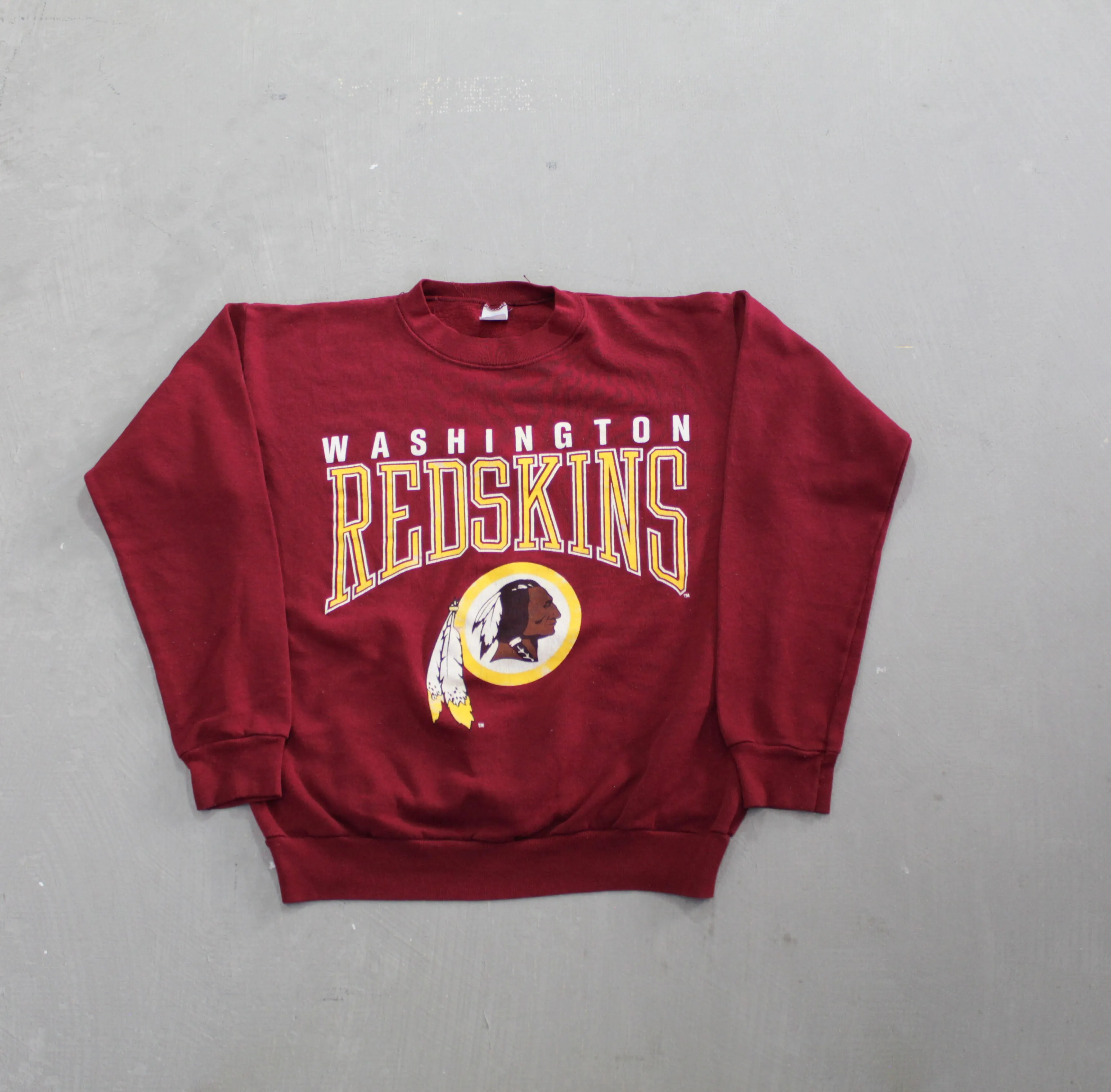 D- Vintage Washington Commanders NFL Text & Logo Crewneck sold by HG Vintage
