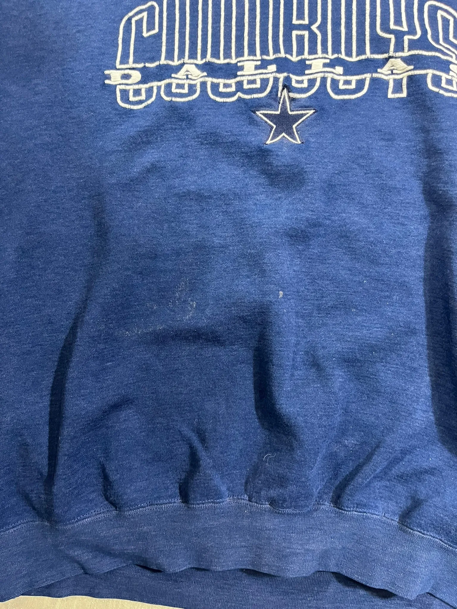 D- Vintage Dallas Cowboys NFL Starter Embroidered Text Crewneck sold by HG Vintage product image thumbnail 4