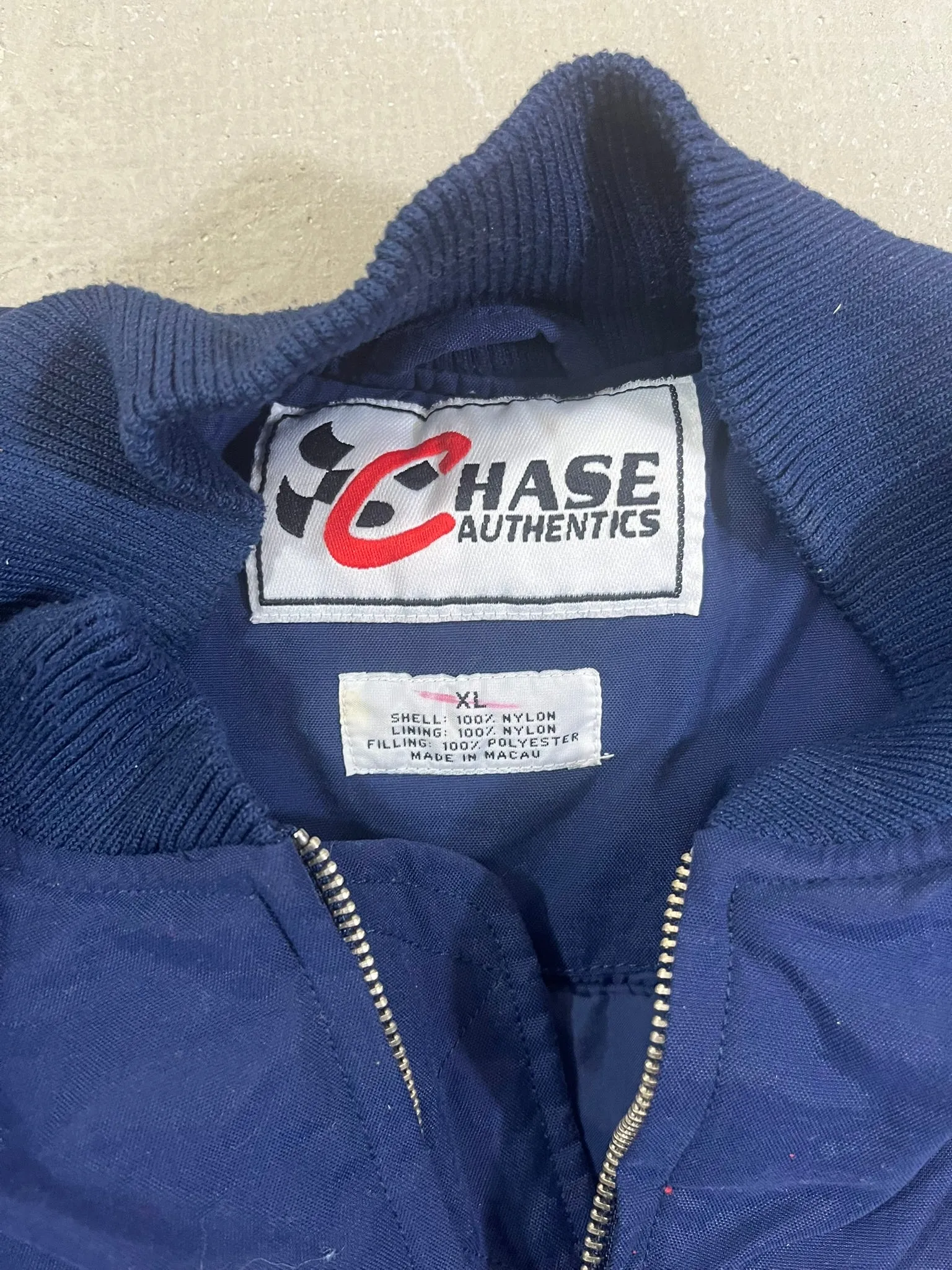 D- Vintage Nascar Jeff Gordon Dupont #24 Racing Bomber Jacket sold by HG Vintage product image thumbnail 5