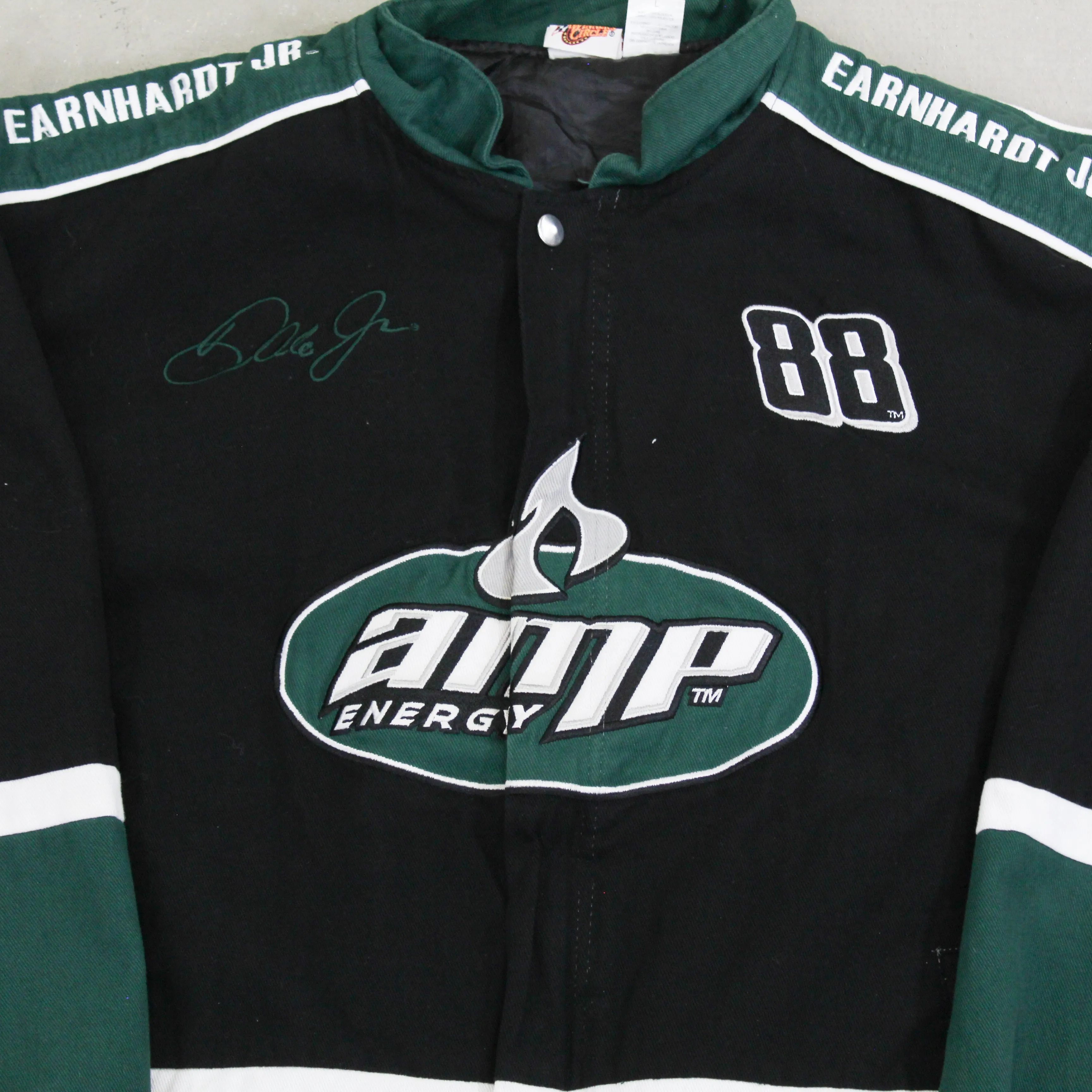 D- Vintage Nascar Dale Jr. amp Energy #88 Racing Jacket sold by HG Vintage product image thumbnail 2