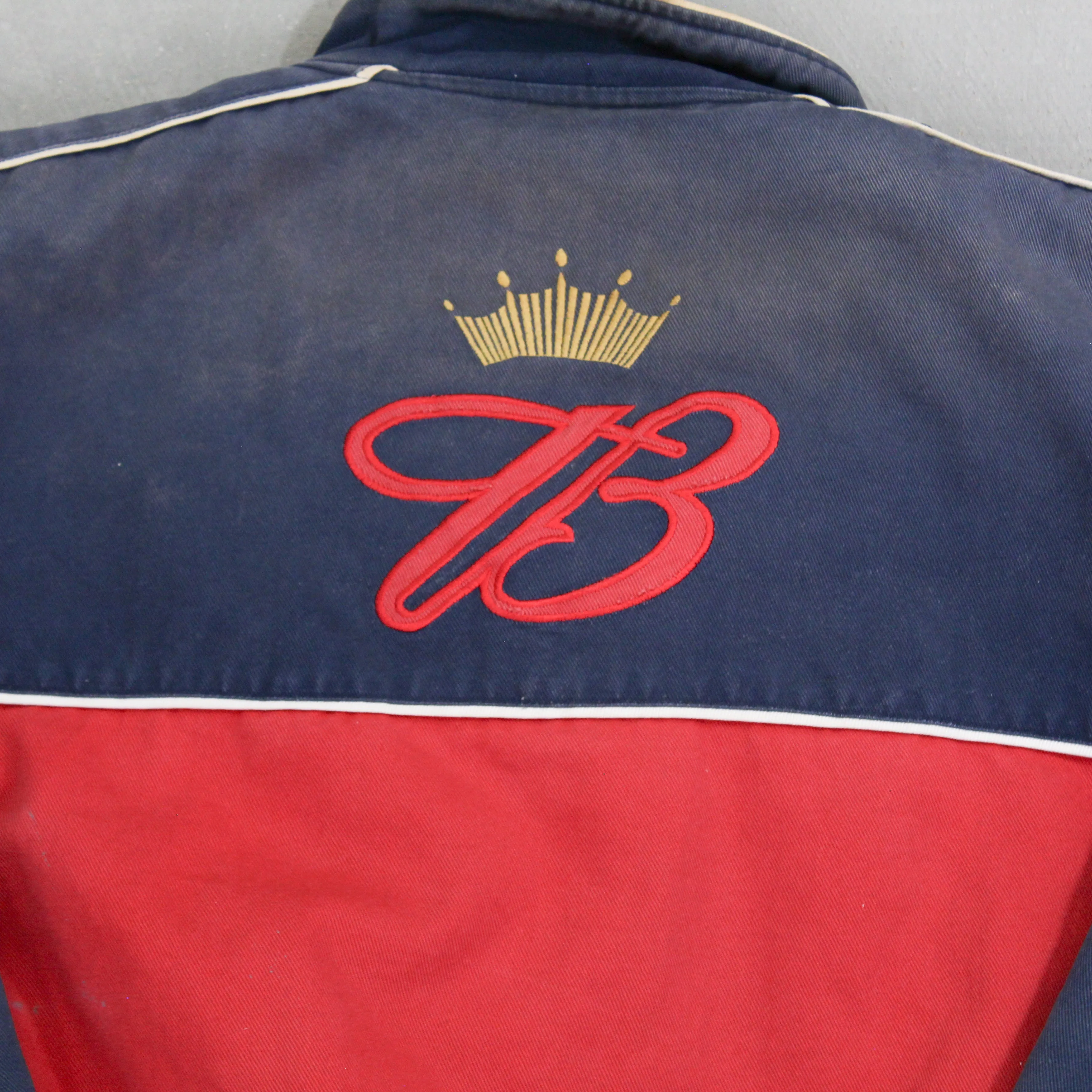 D- Vintage Nascar Dale Jr. Budweiser #8 Racing Jacket sold by HG Vintage product image thumbnail 4