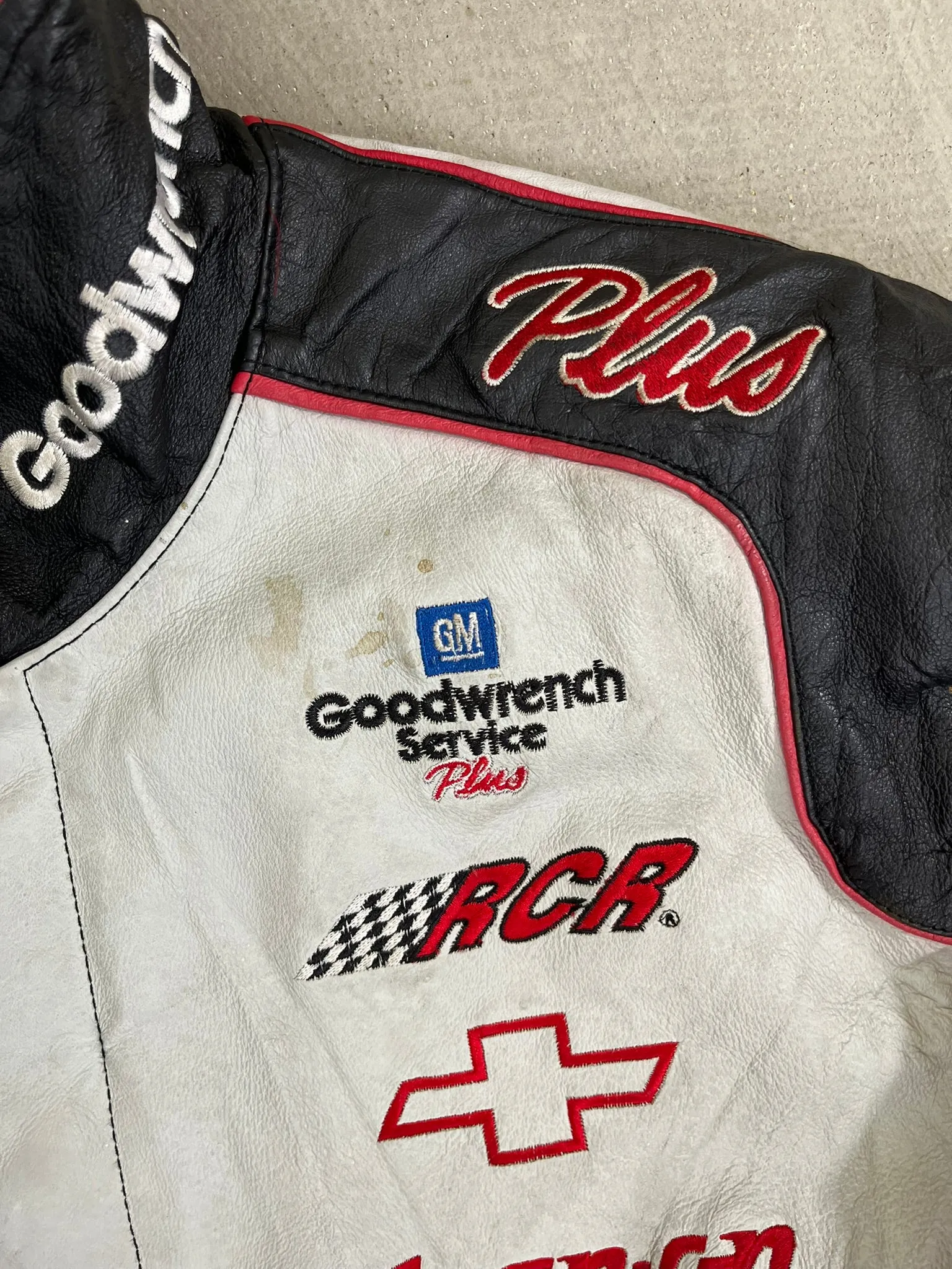 D- Vintage Nascar Jeff Hamilton Kevin Harvick Leather Racing Jacket sold by HG Vintage product image thumbnail 5