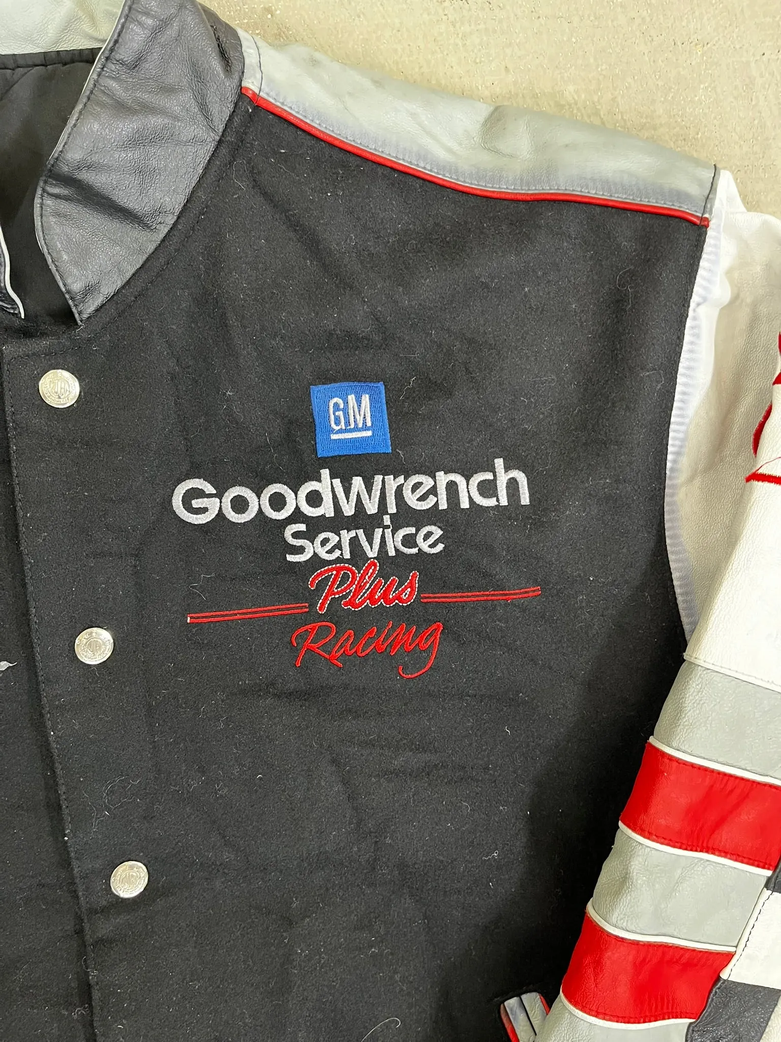 D- Vintage Nascar Jeff Hamilton Dale Earnhardt Reversible Racing Jacket sold by HG Vintage product image thumbnail 3
