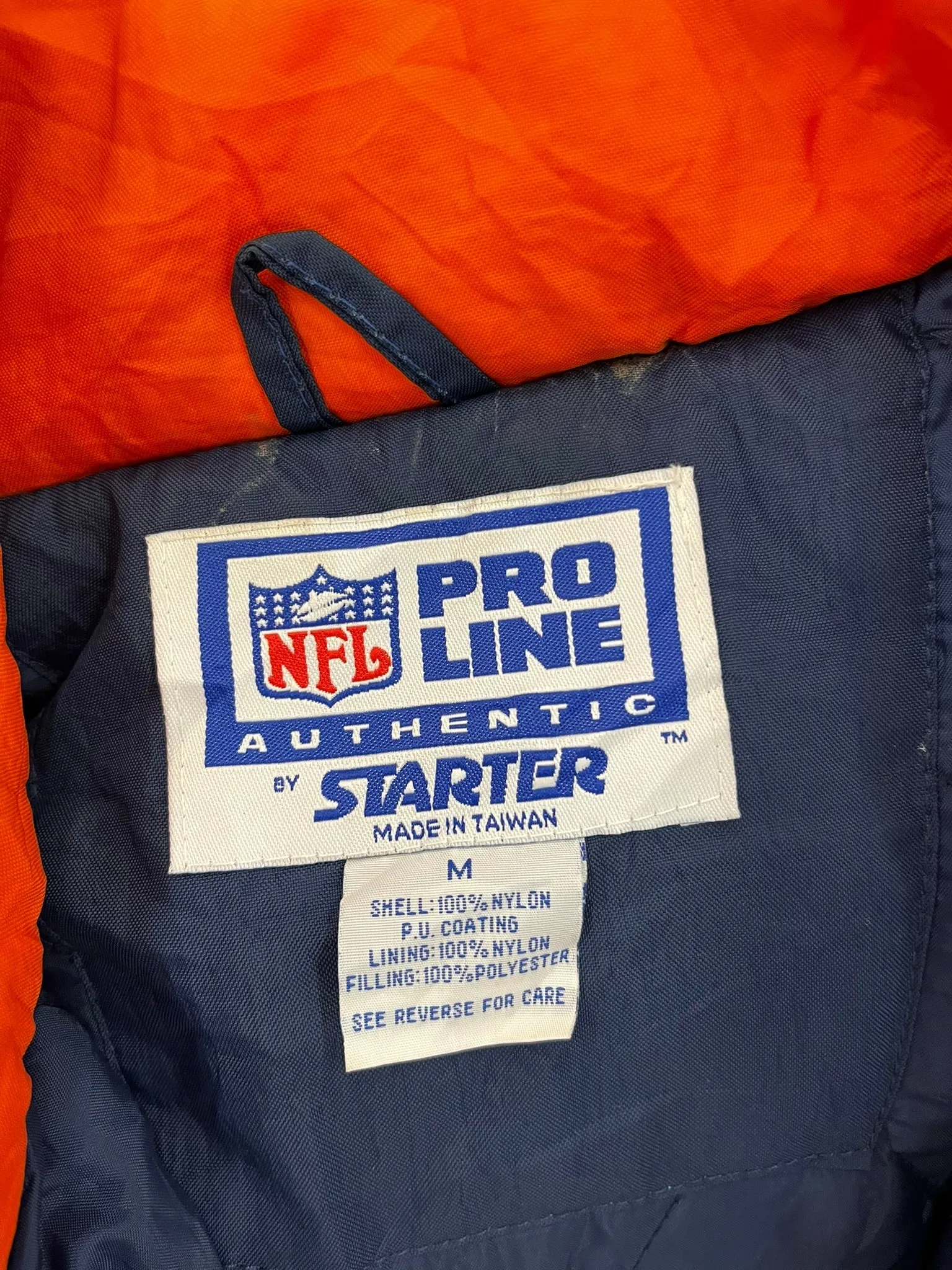 D- Vintage Chicago Bears NFL Starter Zip Up Winter Jacket sold by HG Vintage product image thumbnail 3