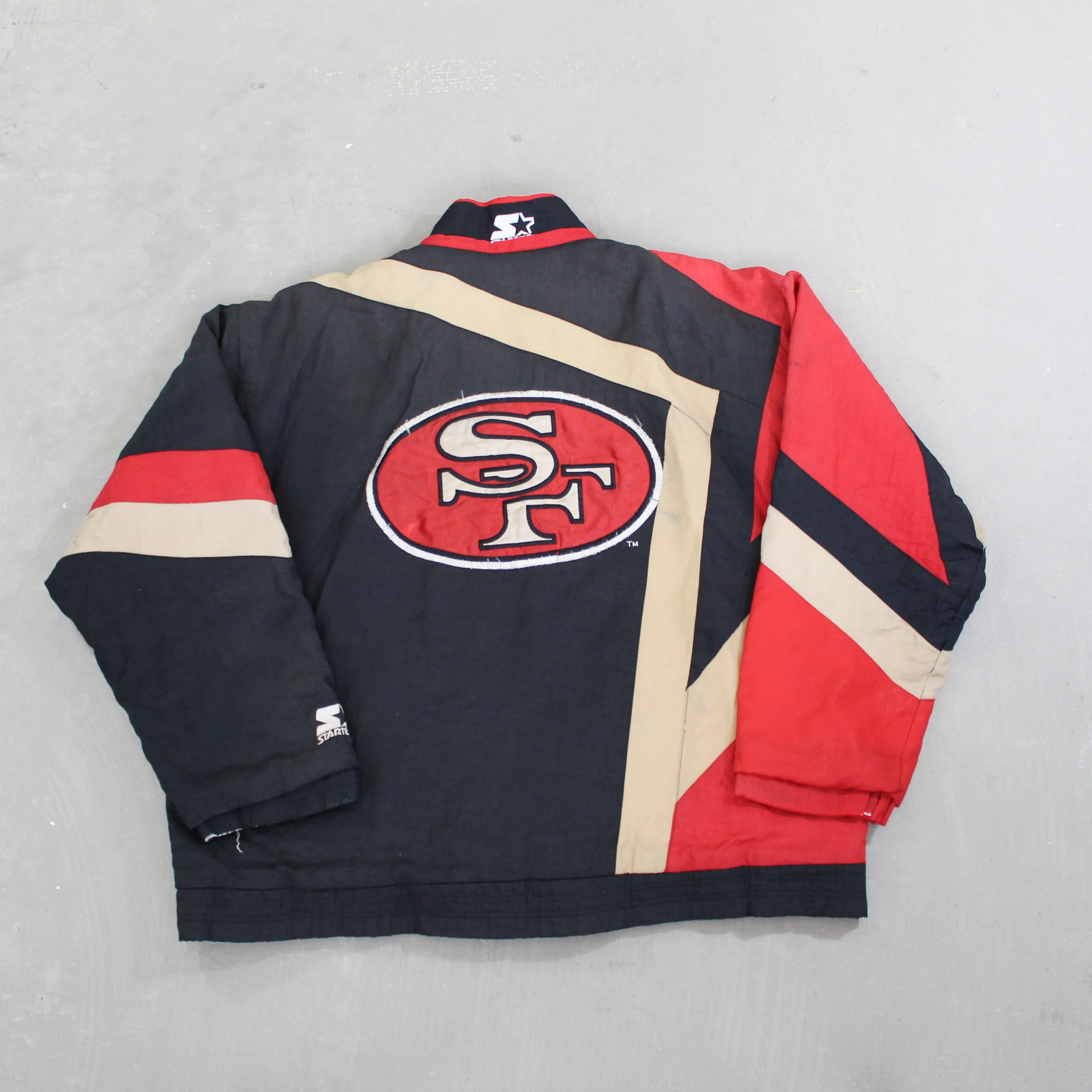 D- Vintage San Francisco 49ers NFL Starter Winter Jacket sold by HG Vintage product image thumbnail 3