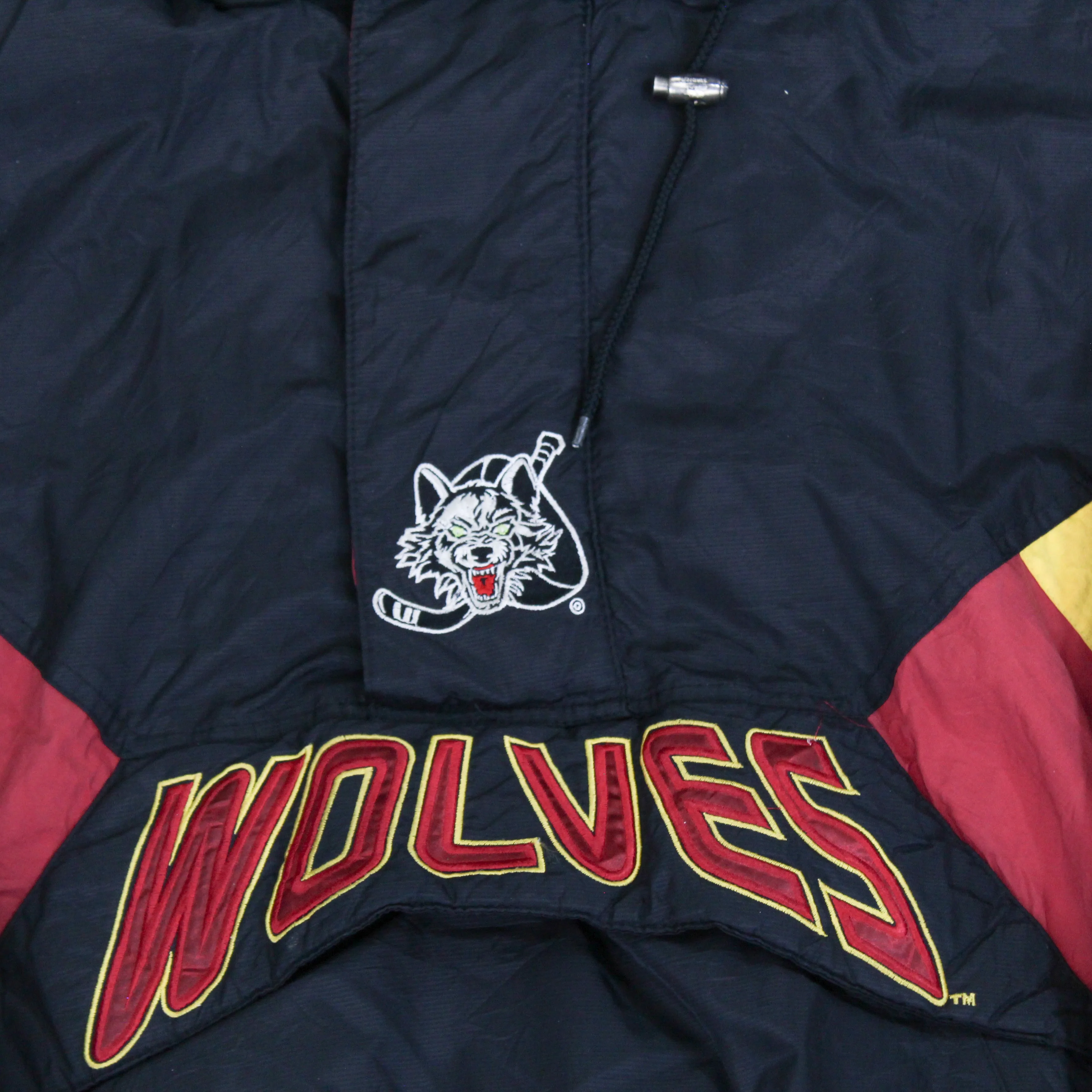 D- Vintage Chicago Wolves IHL Starter Anorak Winter Jacket sold by HG Vintage product image thumbnail 2