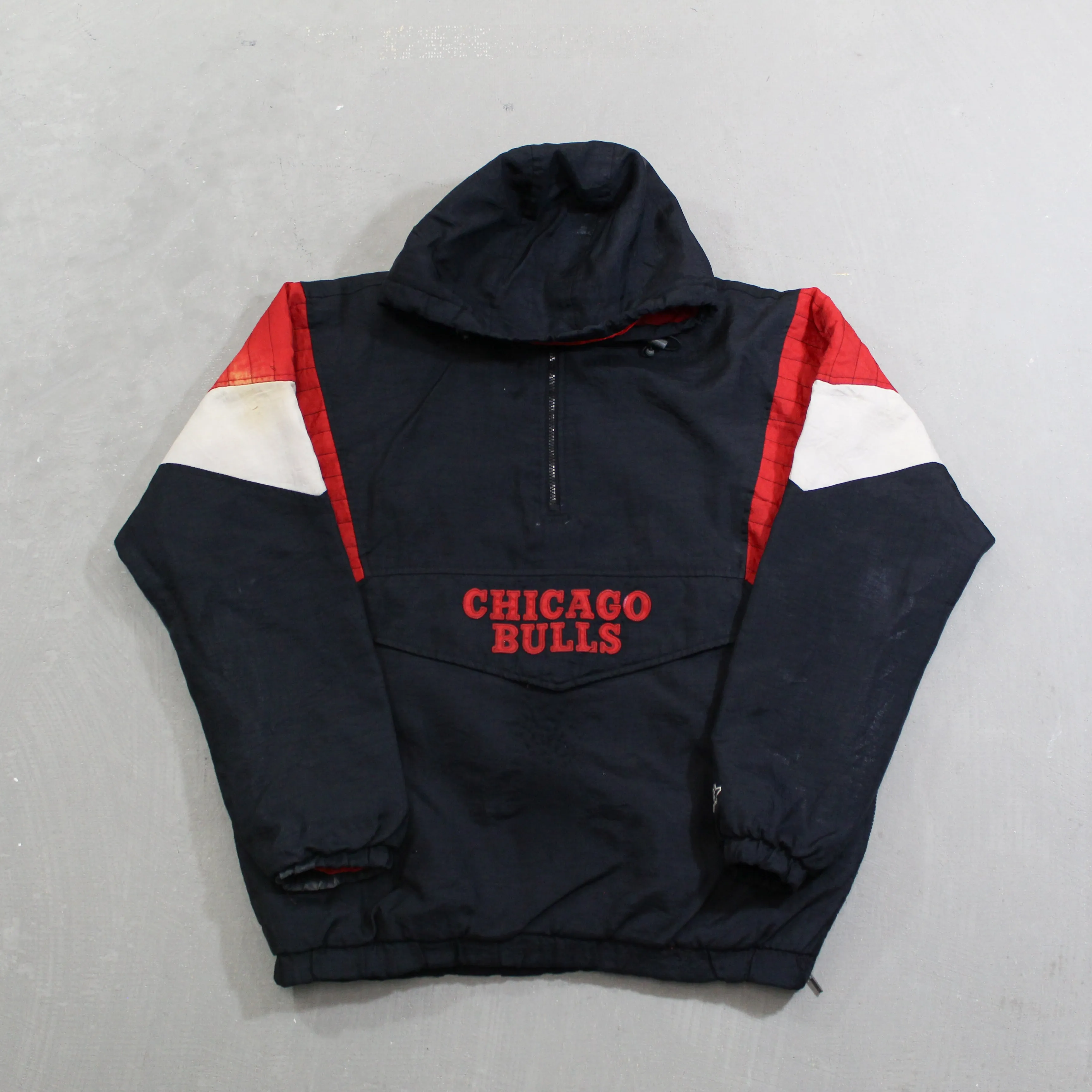 D- Vintage Chicago Bulls NBA Starter Anorak Winter Jacket sold by HG Vintage