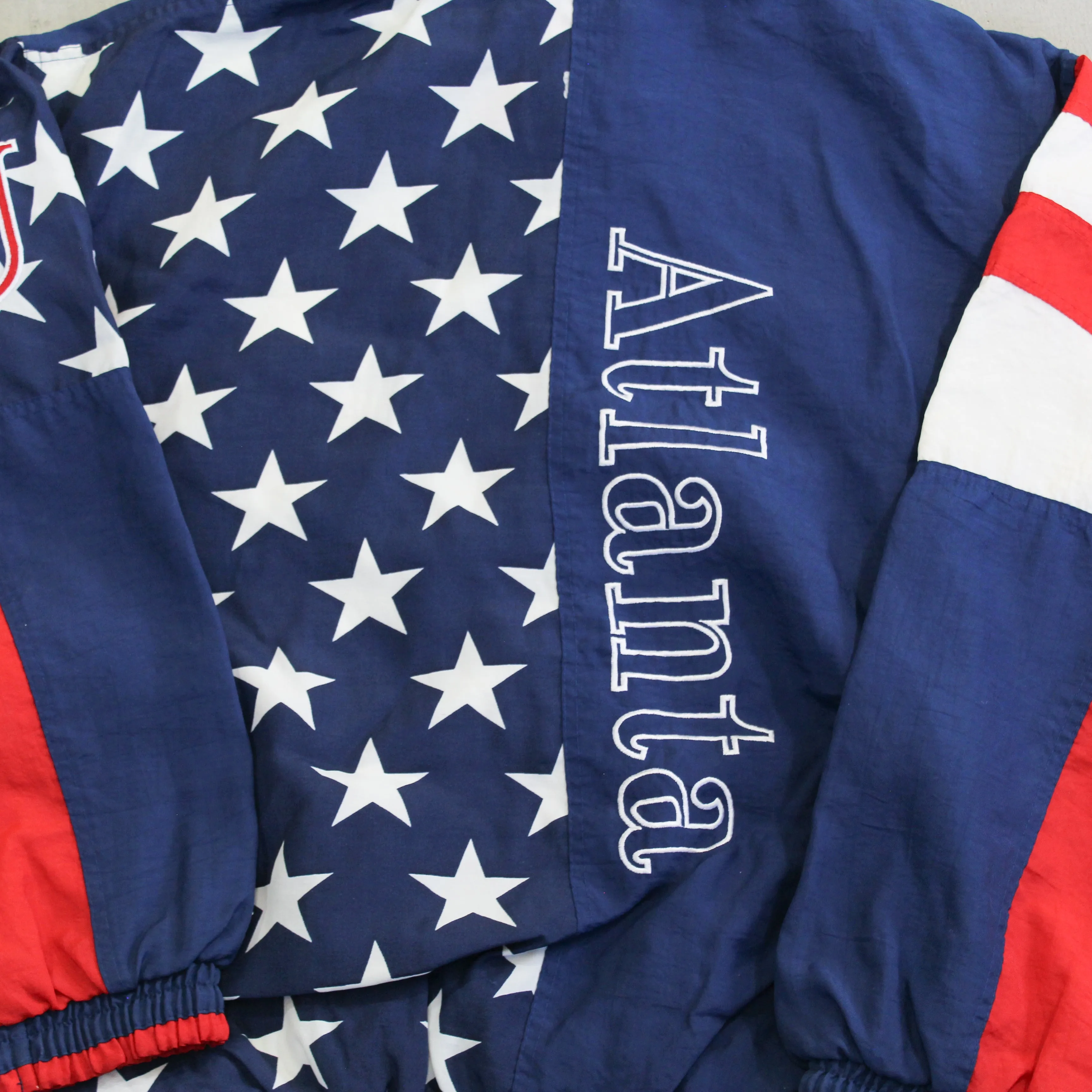 D- Vintage 1996 Atlanta Olympics Team USA Starter Windbreaker Jacket sold by HG Vintage product image thumbnail 4