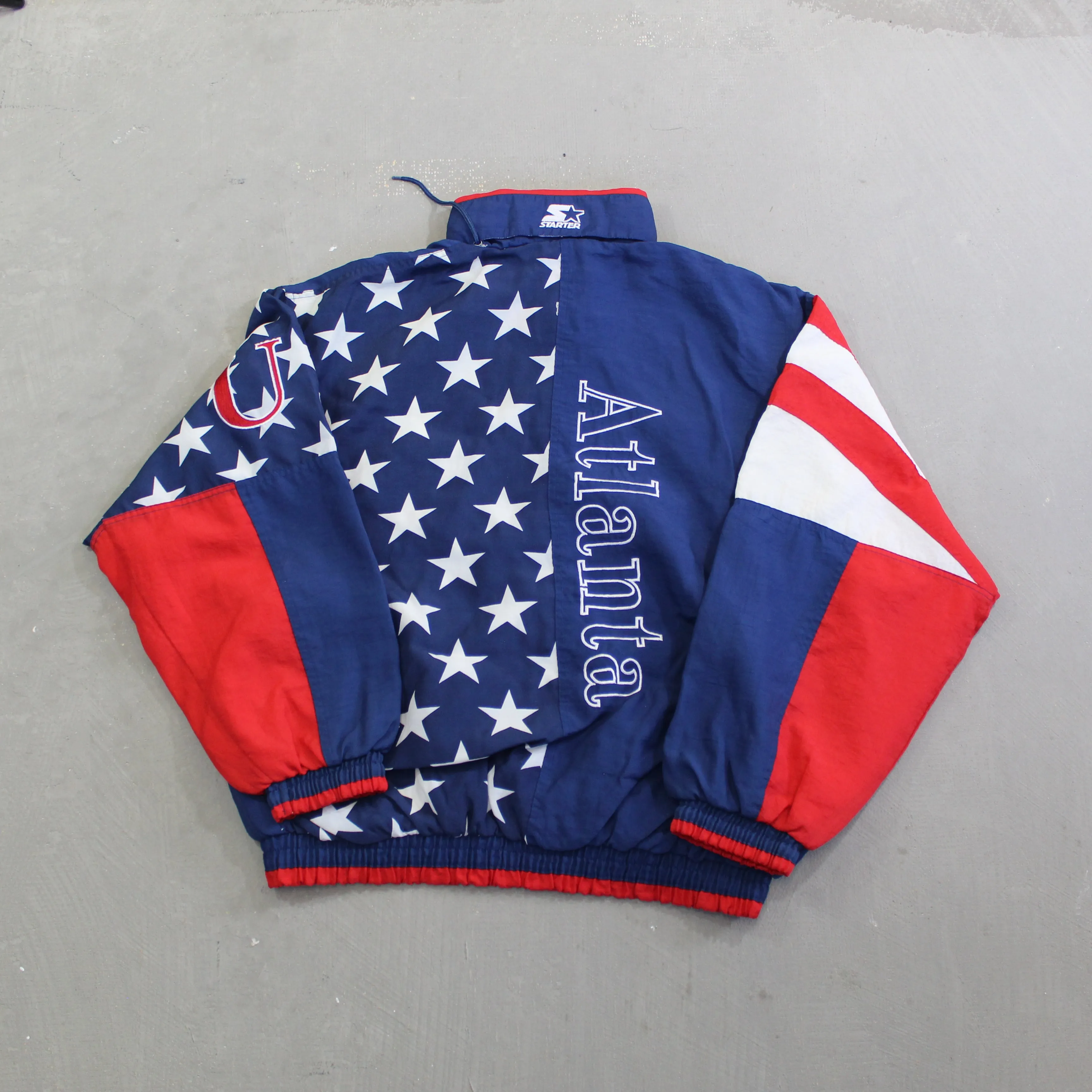 D- Vintage 1996 Atlanta Olympics Team USA Starter Windbreaker Jacket sold by HG Vintage product image thumbnail 3