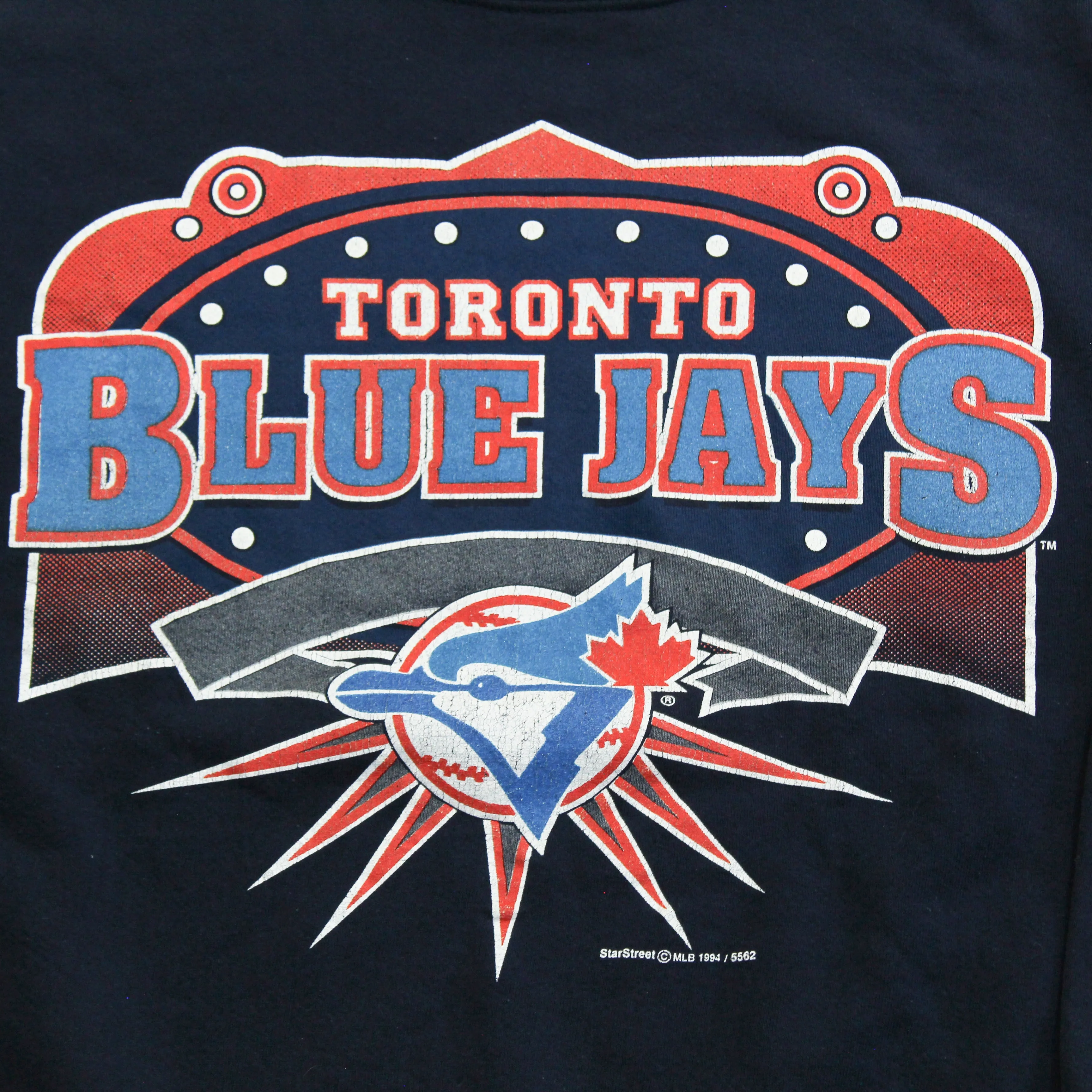 D- Vintage 1994 Toronto Blue Jays MLB Logo & Script Crewneck sold by HG Vintage product image thumbnail 2