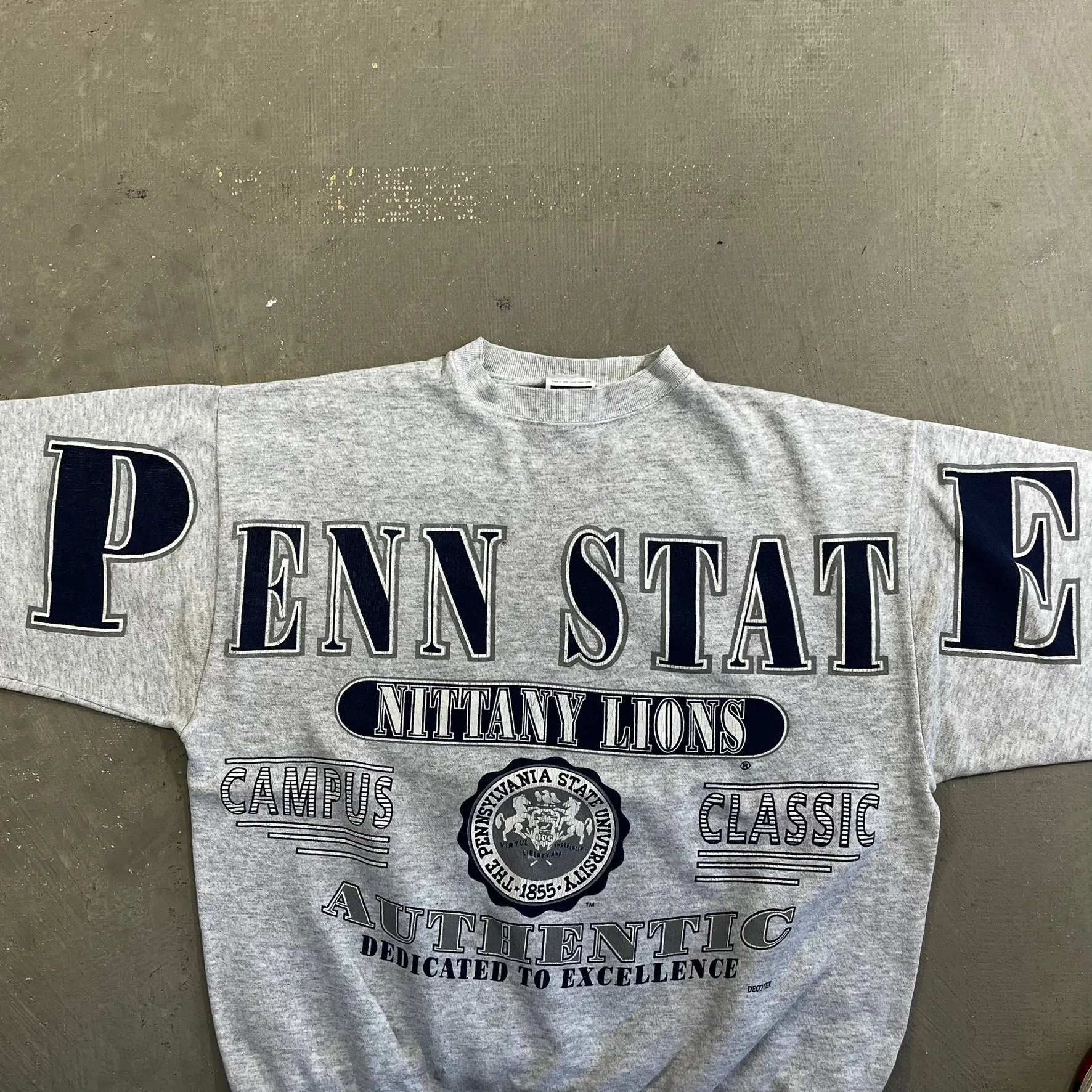 D- Vintage Penn States Nittany Lions Jumbo Print Crewneck sold by HG Vintage product image thumbnail 3