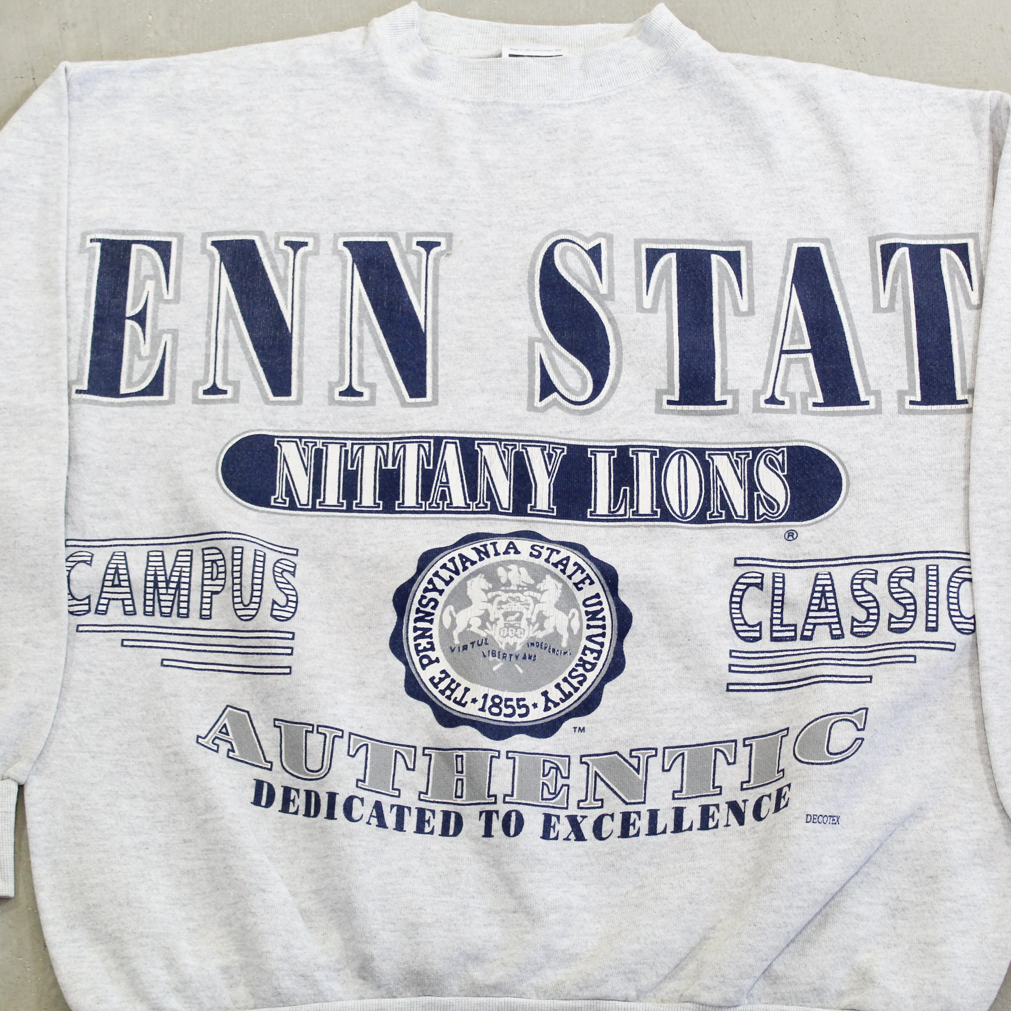 D- Vintage Penn States Nittany Lions Jumbo Print Crewneck sold by HG Vintage product image thumbnail 2