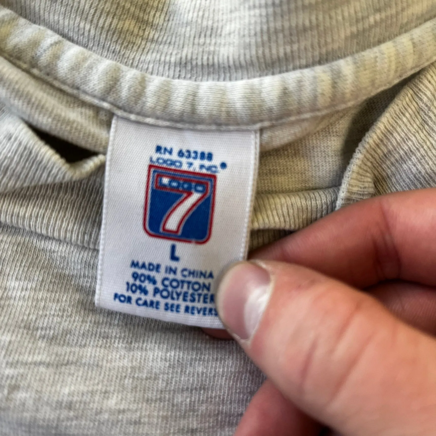 D- Vintage 1992 Los Angeles Kings NHL Logo 7 Graphic & Script Tee sold by HG Vintage product image thumbnail 3