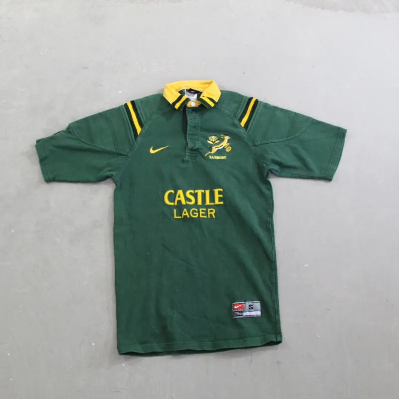 D- Vintage South Africa National Rugby Team Nike Team Polo sold by HG Vintage