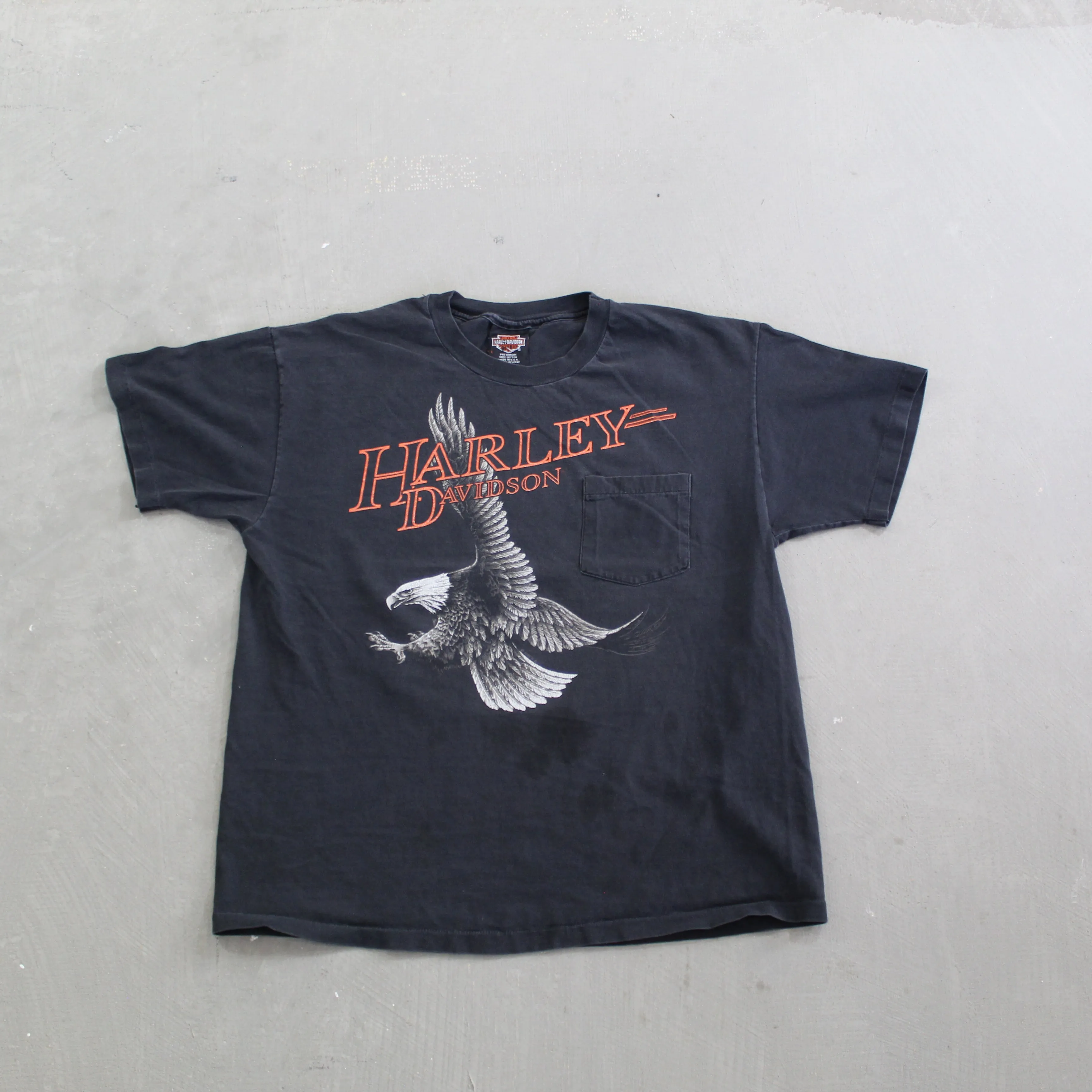 D- Vintage 1995 Harley Davidson Longview Texas Single Stitch Tee sold by HG Vintage