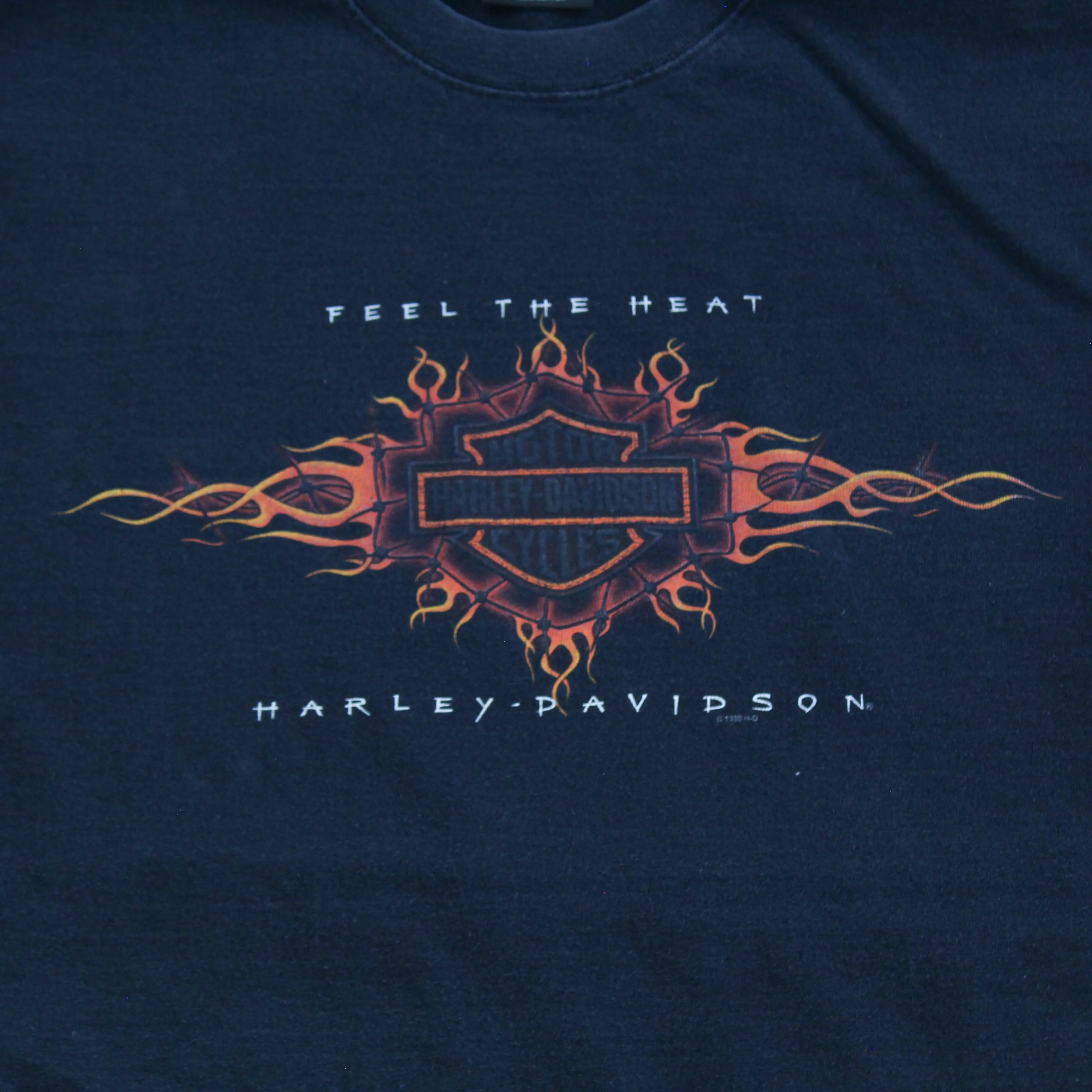 D- Vintage 1998 Harley Davidson Kissimmee, Fl Long Sleeve Tee sold by HG Vintage product image thumbnail 2