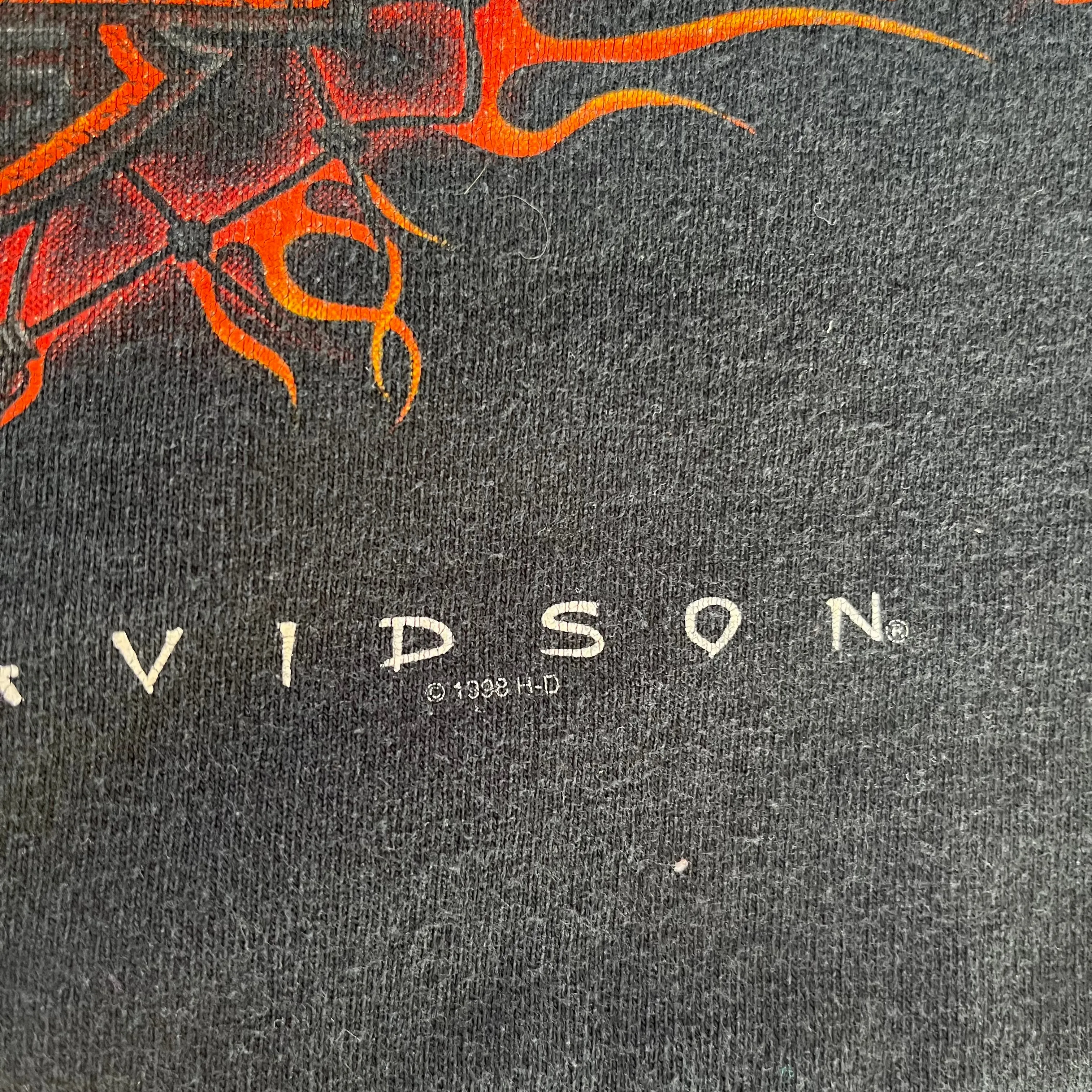 D- Vintage 1998 Harley Davidson Kissimmee, Fl Long Sleeve Tee sold by HG Vintage product image thumbnail 5