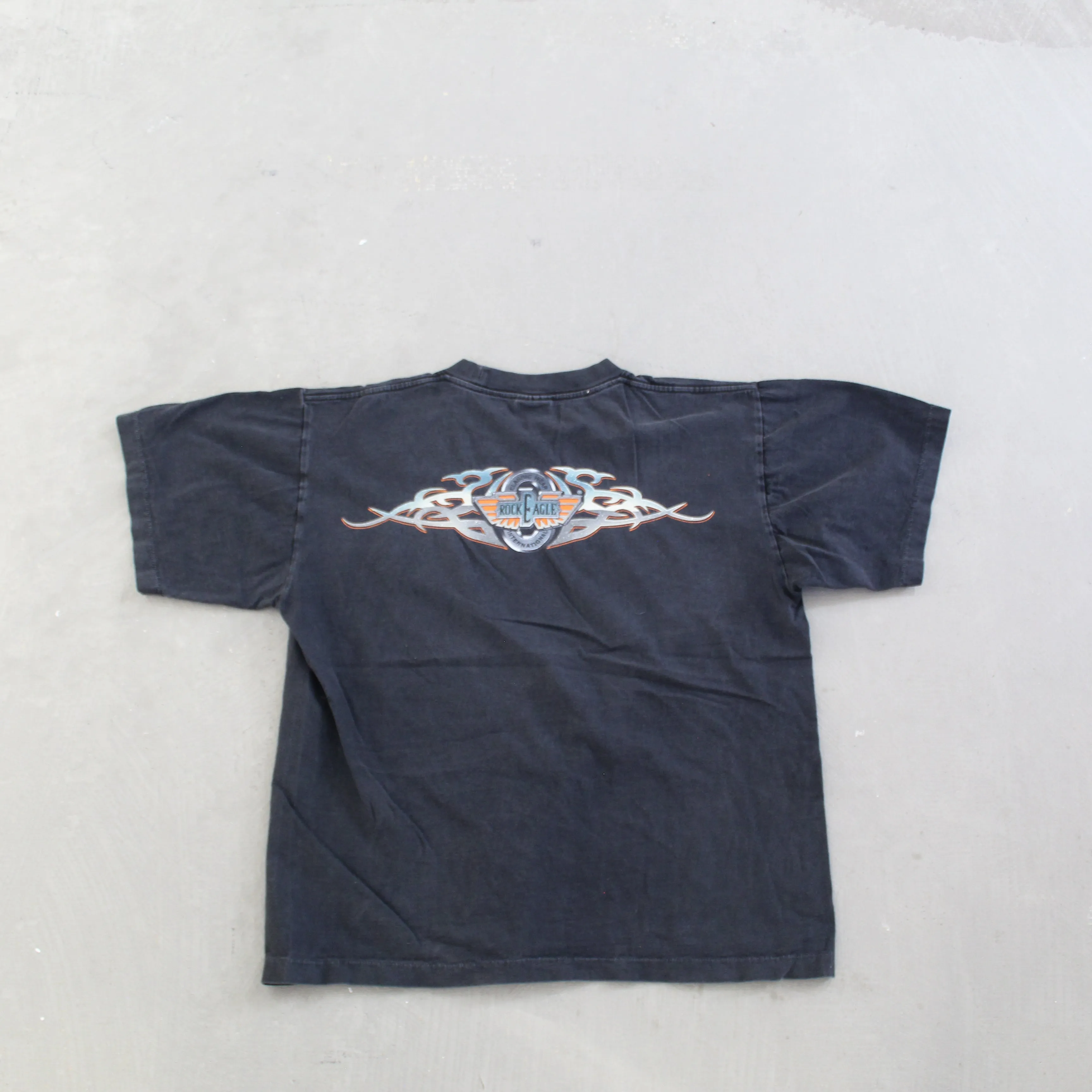 D- Vintage Rock Eagle Classic Wear Survivor Wolf Single Stitch Tee sold by HG Vintage product image thumbnail 3