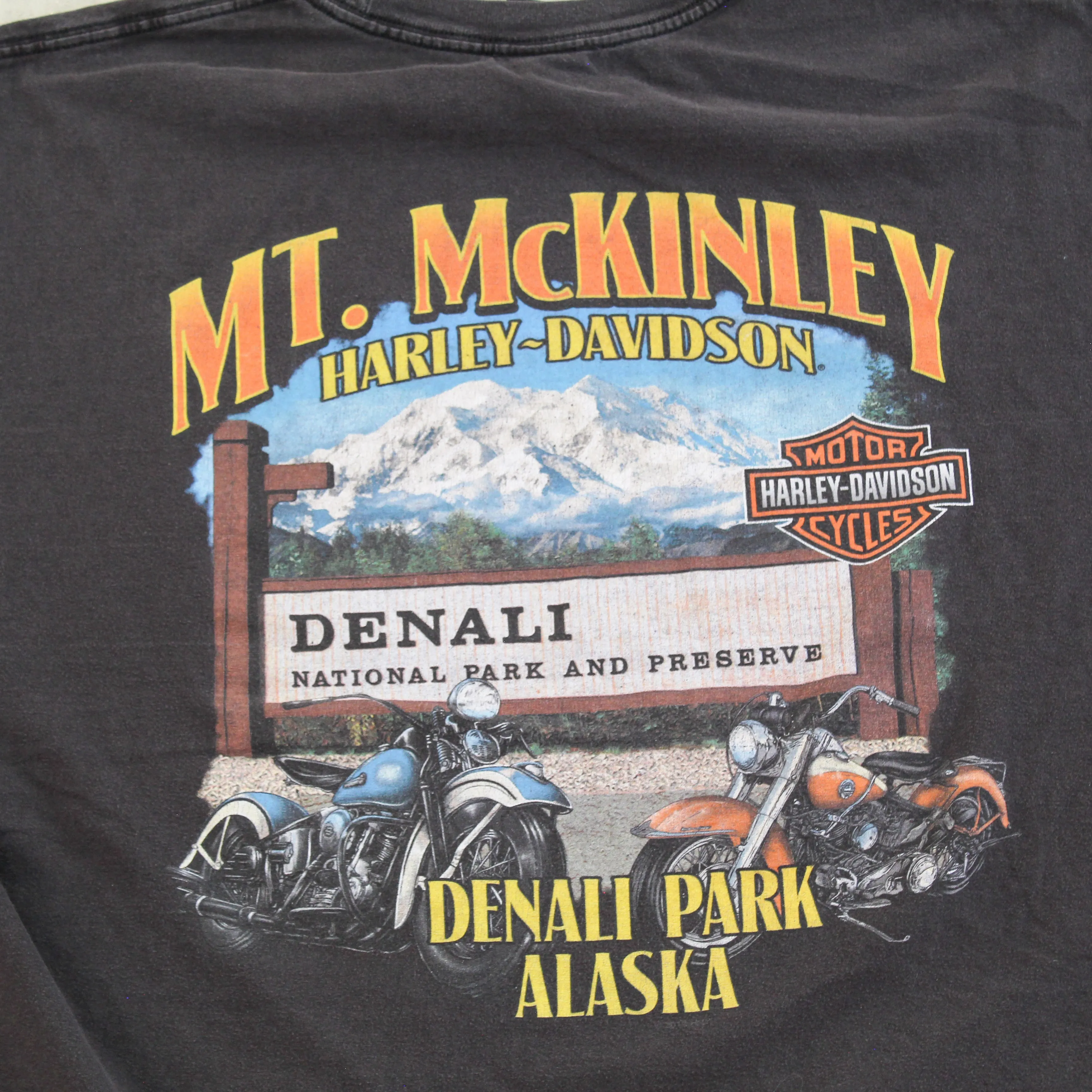 D- 2012 Harley Davidson Denali Park Alaska Tee sold by HG Vintage product image thumbnail 4