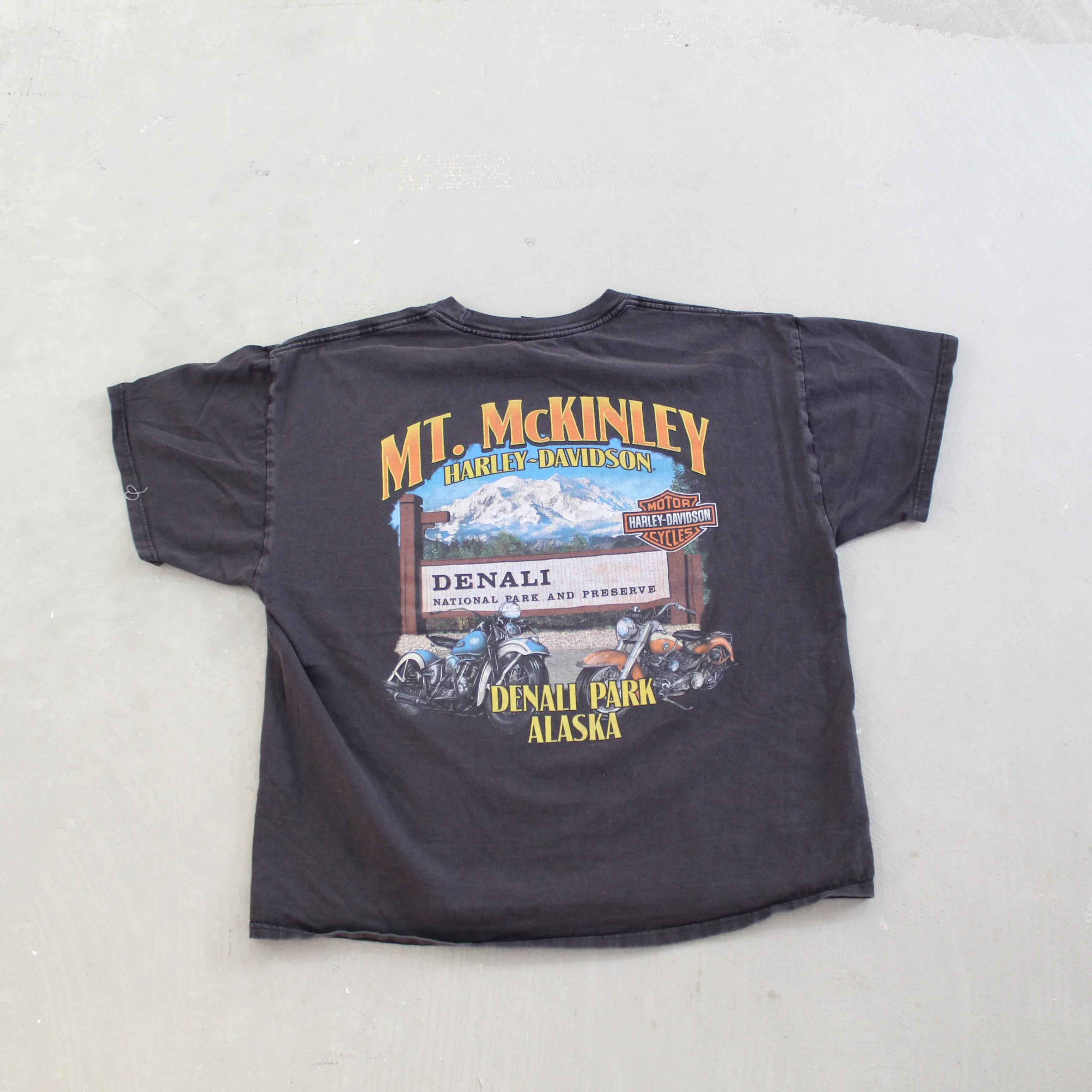 D- 2012 Harley Davidson Denali Park Alaska Tee sold by HG Vintage product image thumbnail 3