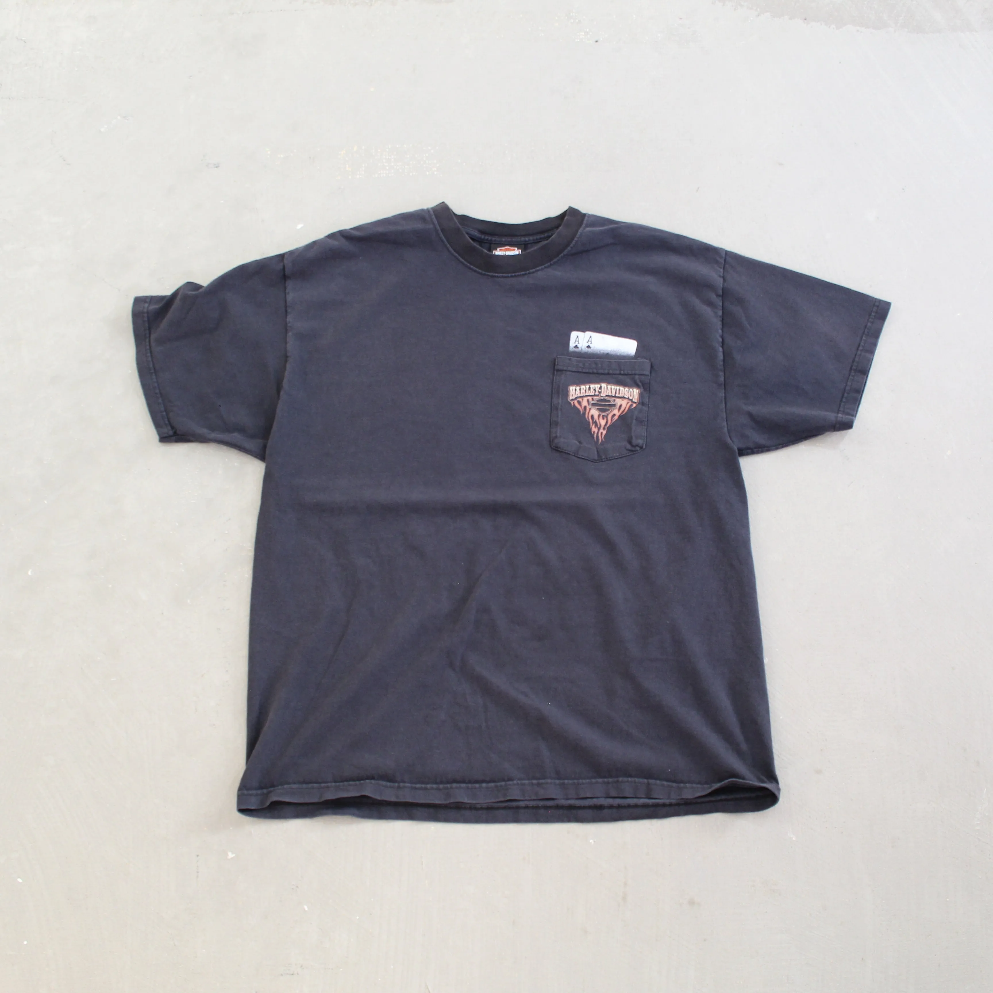 D- Vintage Harley Davidson Of Baltimore Pocket Tee sold by HG Vintage