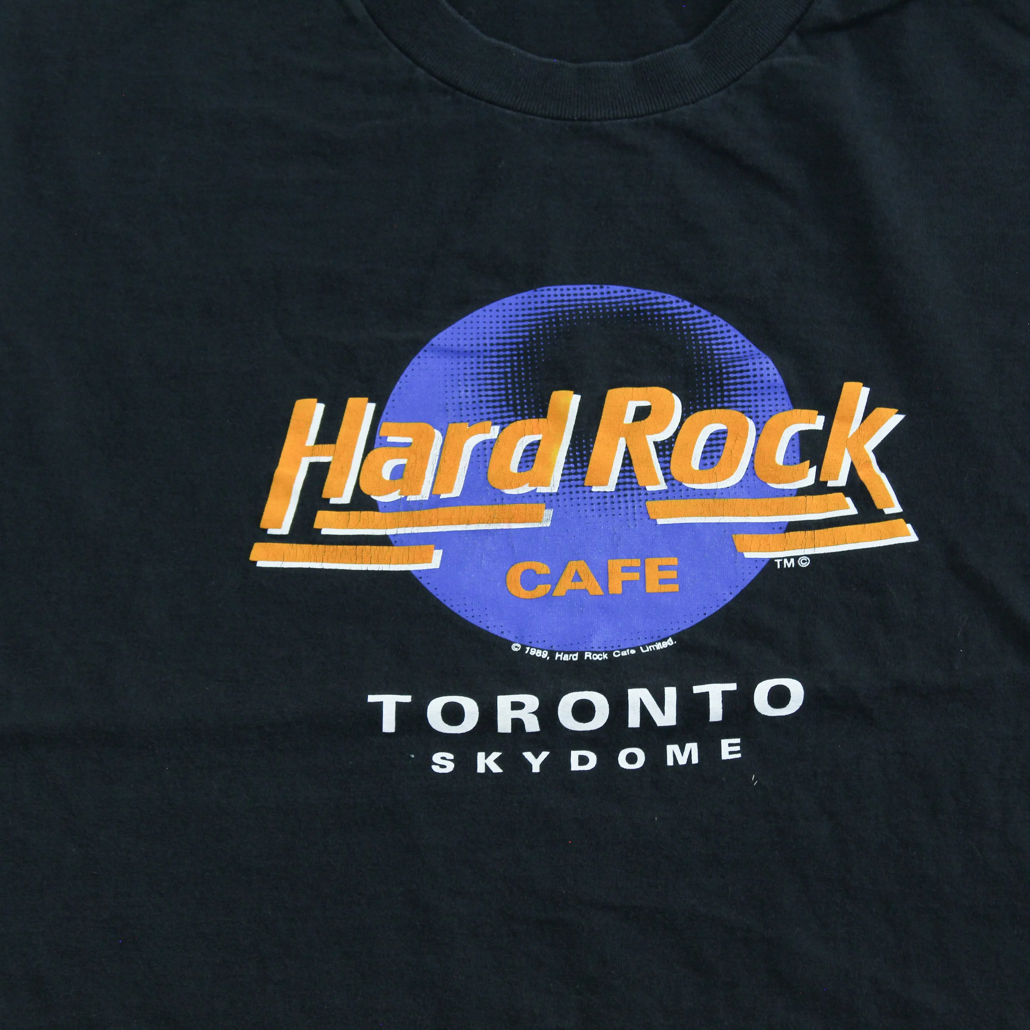 D- Vintage 1989 Hard Rock Cafe Toronto Sky Dome Single Stitch Tee sold by HG Vintage product image thumbnail 2