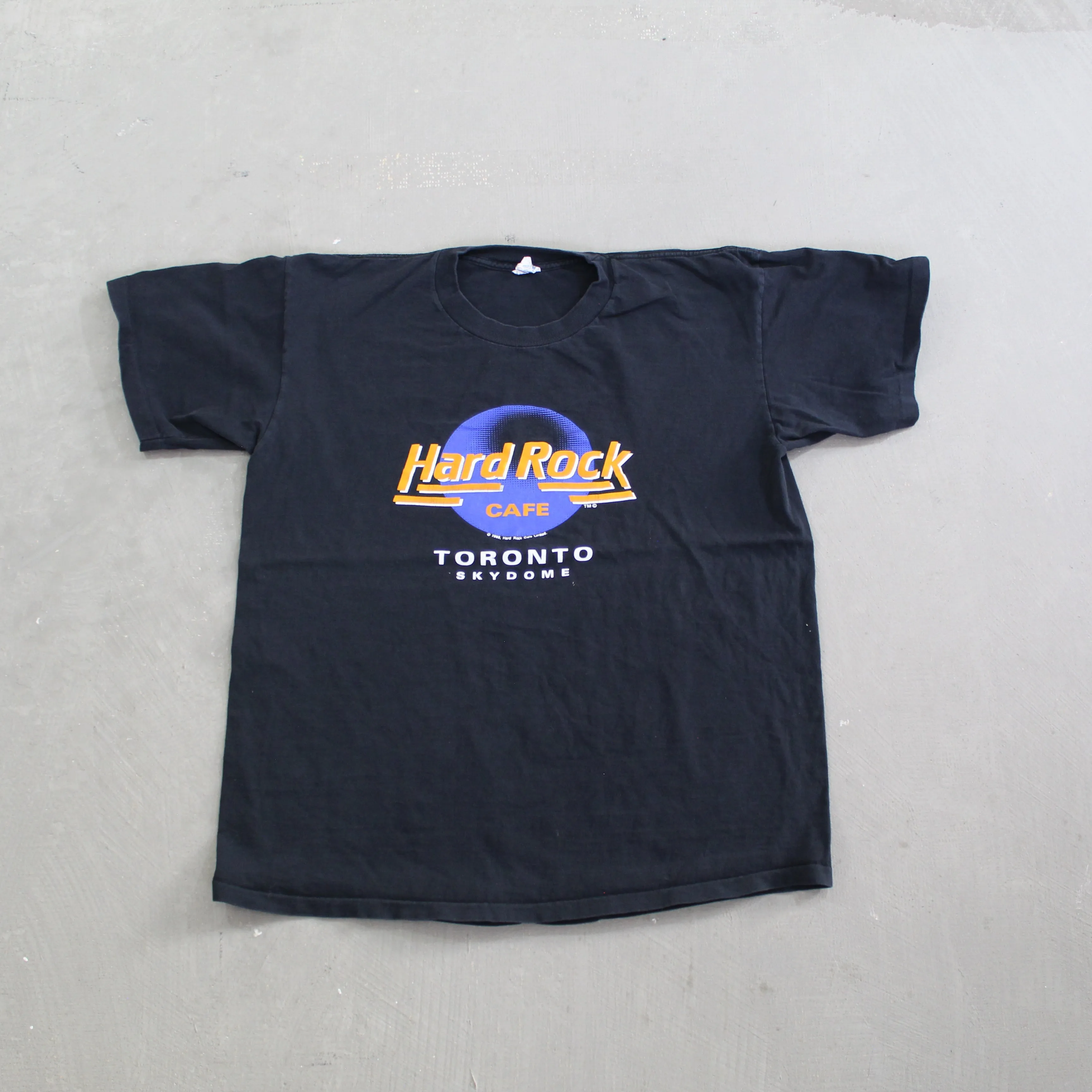 D- Vintage 1989 Hard Rock Cafe Toronto Sky Dome Single Stitch Tee sold by HG Vintage