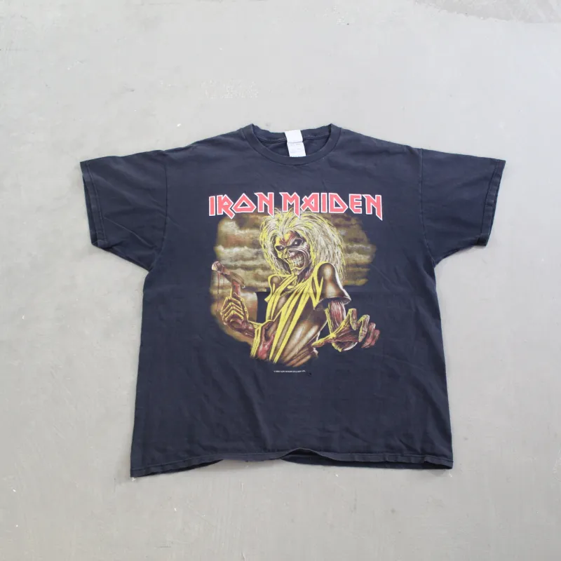 D- Vintage 2003 Iron Maiden Killers Album Tee made by HG Vintage