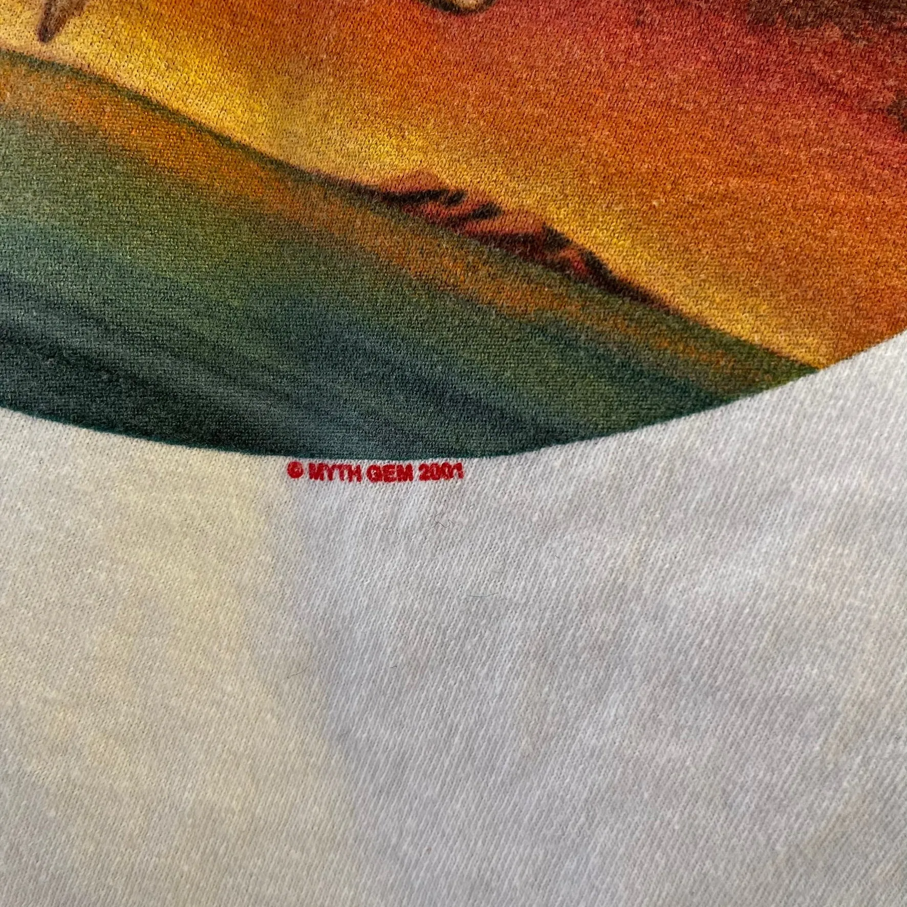 D- Vintage 2001 Led Zeppelin Fallen Icarus Graphic Anvil Tag Tee sold by HG Vintage product image thumbnail 3