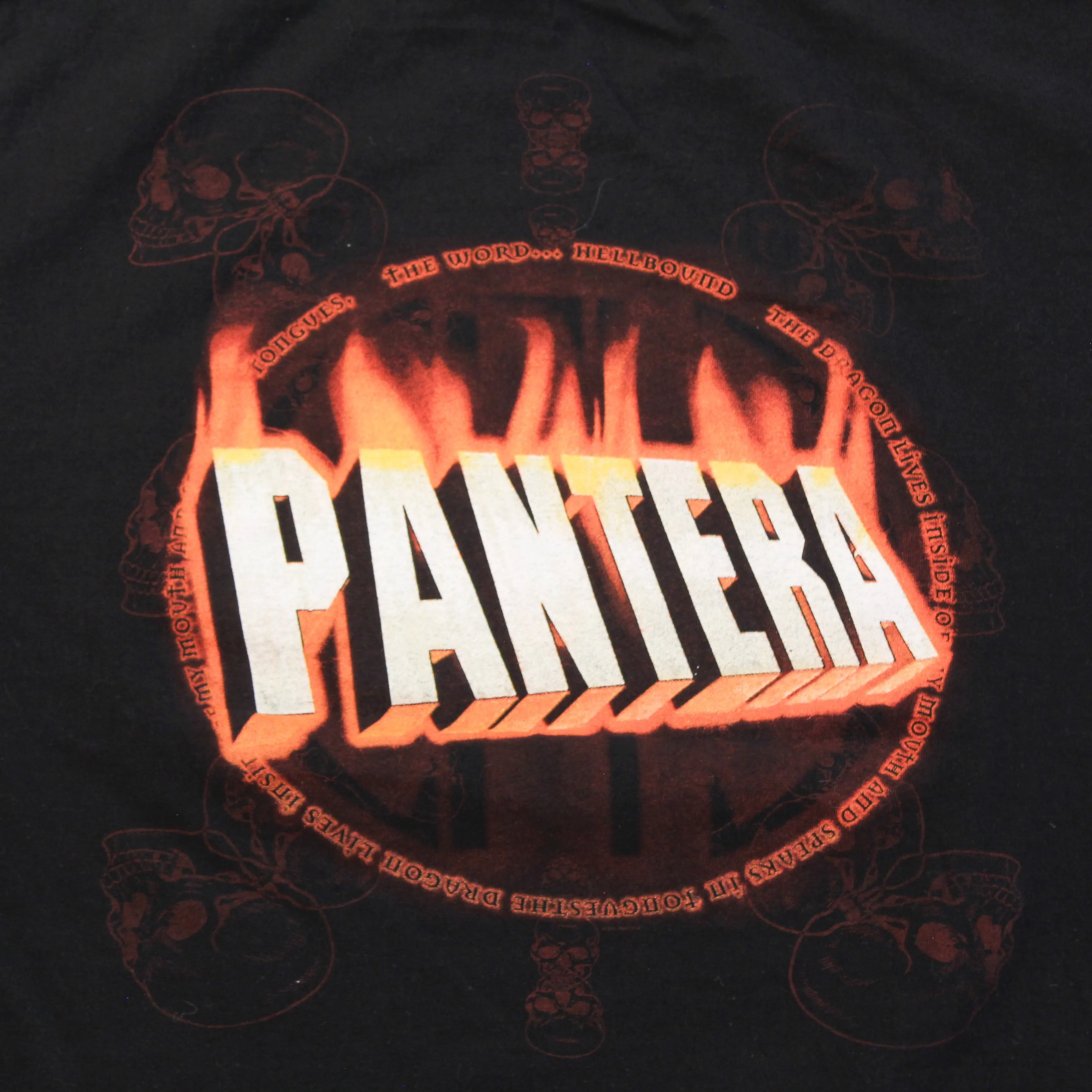 D- Vintage 90s Pantera Demon & 3D Script Tee sold by HG Vintage product image thumbnail 4