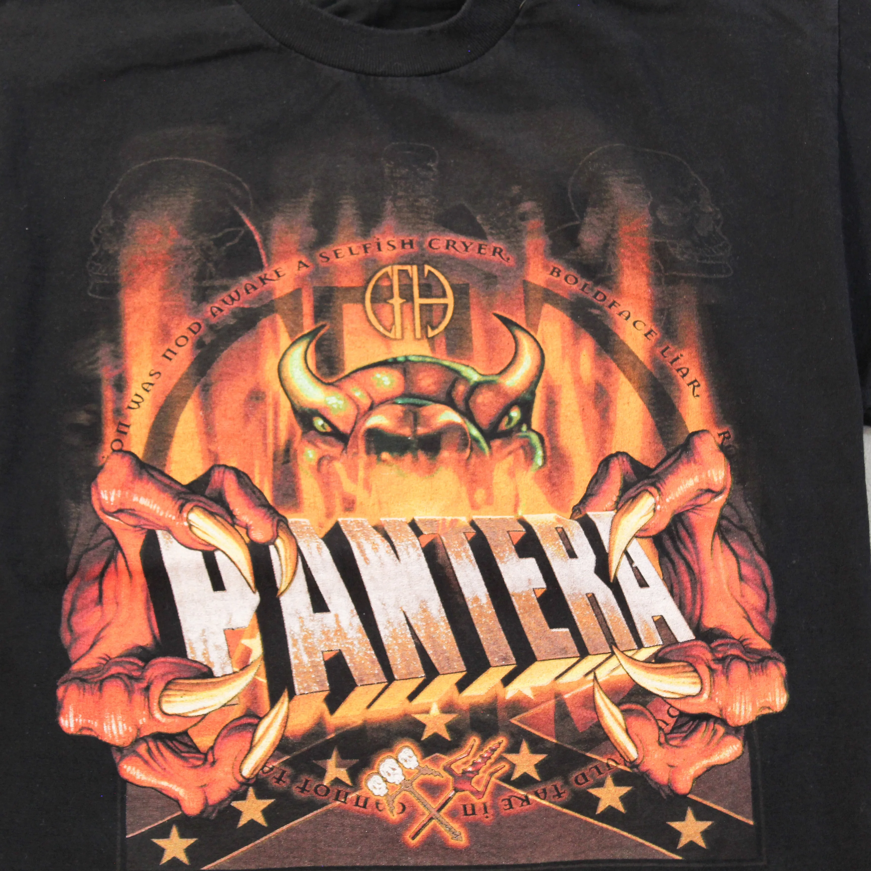 D- Vintage 90s Pantera Demon & 3D Script Tee sold by HG Vintage product image thumbnail 2