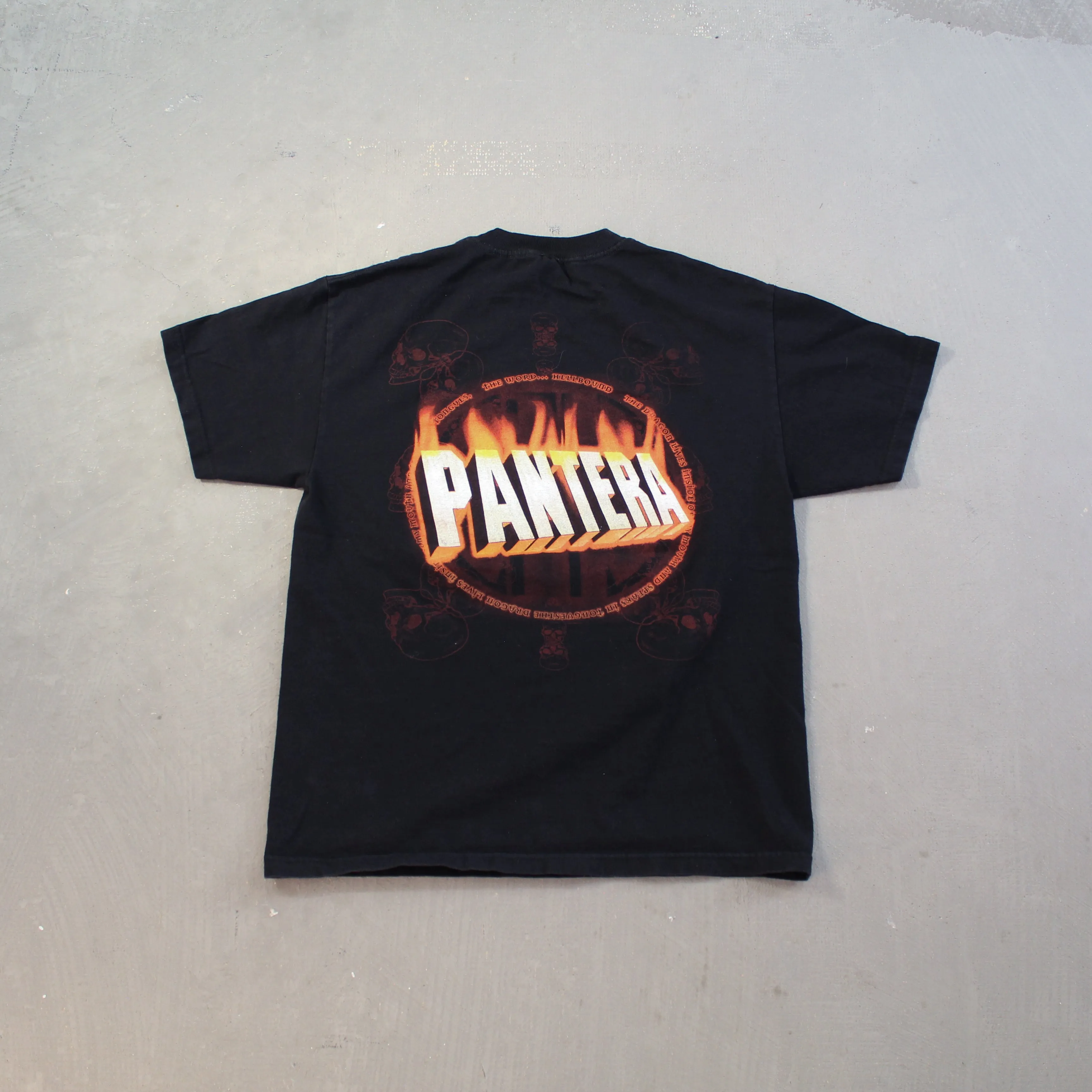 D- Vintage 90s Pantera Demon & 3D Script Tee sold by HG Vintage product image thumbnail 3