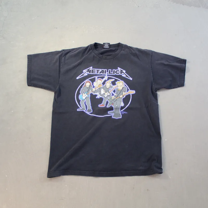D- Vintage 2000s Metallica Cartoon Spuindo Giant Tag Tee sold by HG Vintage