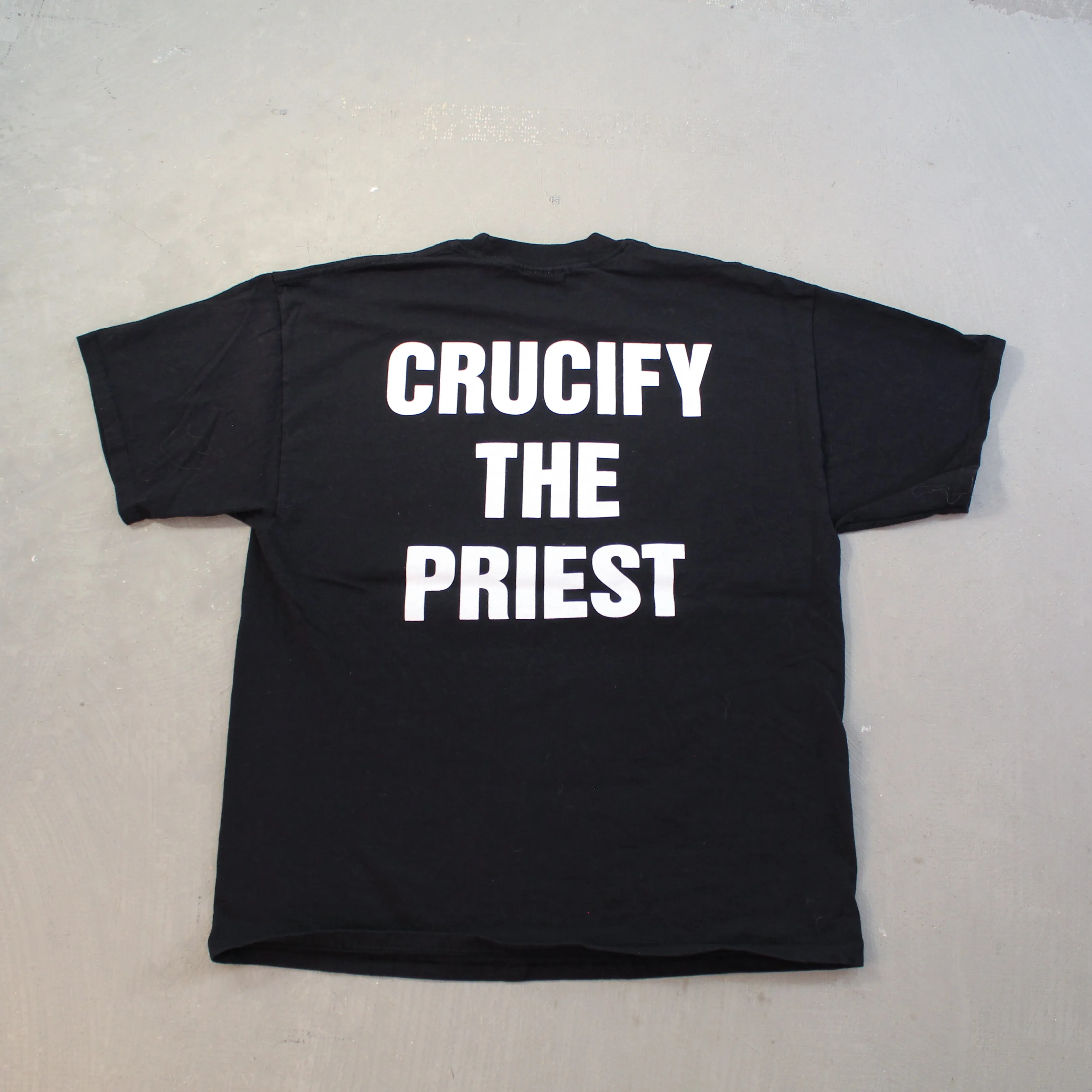 D- Vintage 2001 Bludgeon Crucify The Priest Graphic Tee sold by HG Vintage product image thumbnail 3