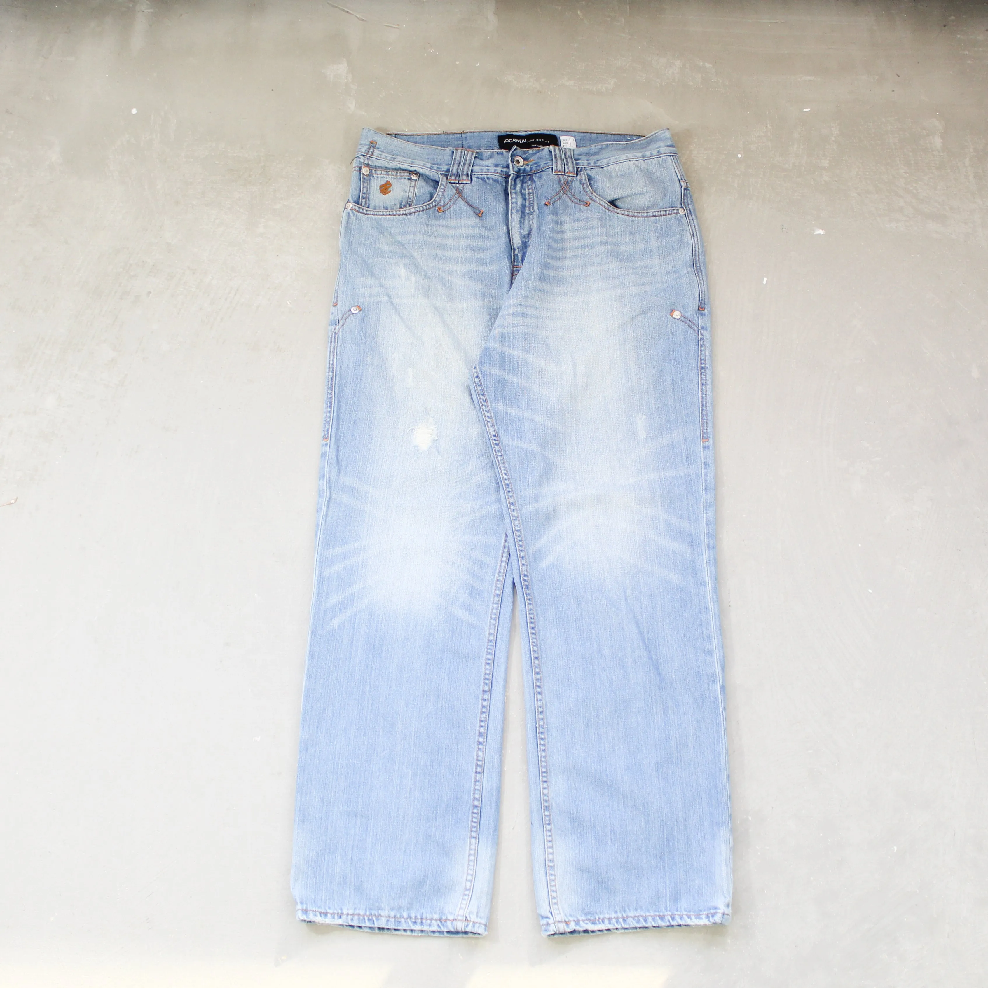 D- Vintage Rocawear Embroidery Back Pocket Original Fit Jeans 38w sold by HG Vintage product image thumbnail 2