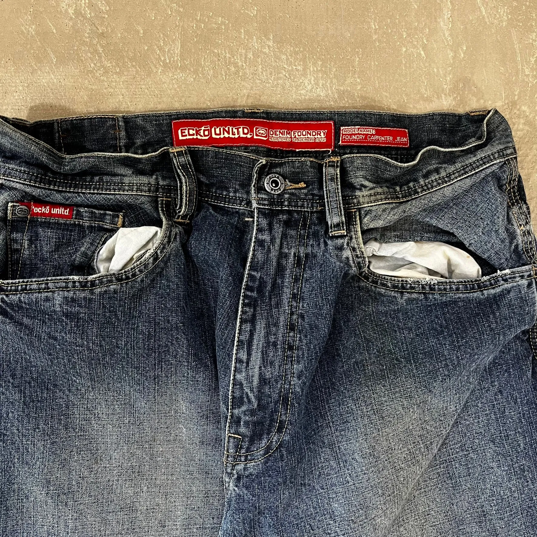 D- Vintage Ecko Unlimited Foundry Carpenter Jeans 32w sold by HG Vintage product image thumbnail 4