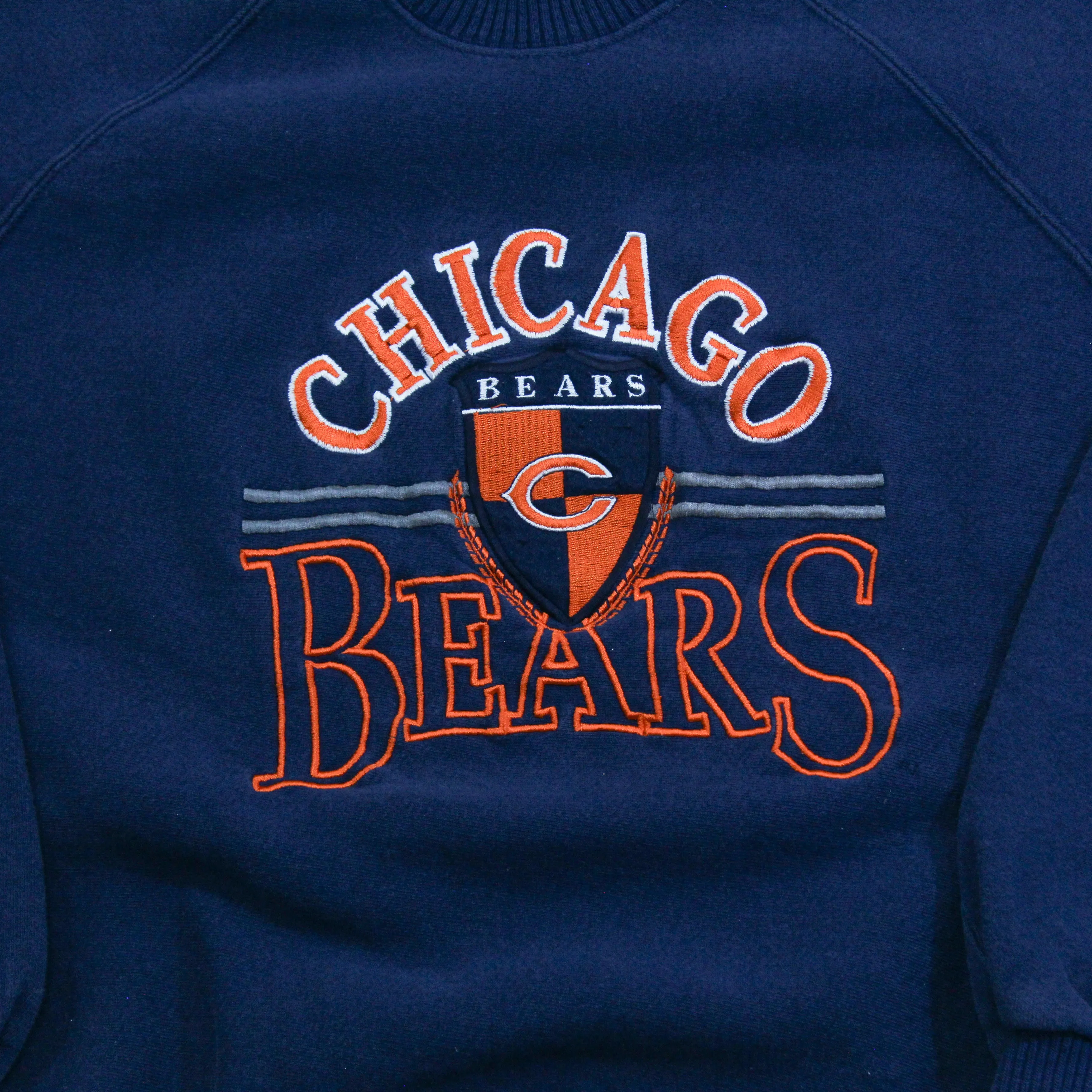 D- Vintage Chicago Bears NFL Embroidered Text Crewneck sold by HG Vintage product image thumbnail 2