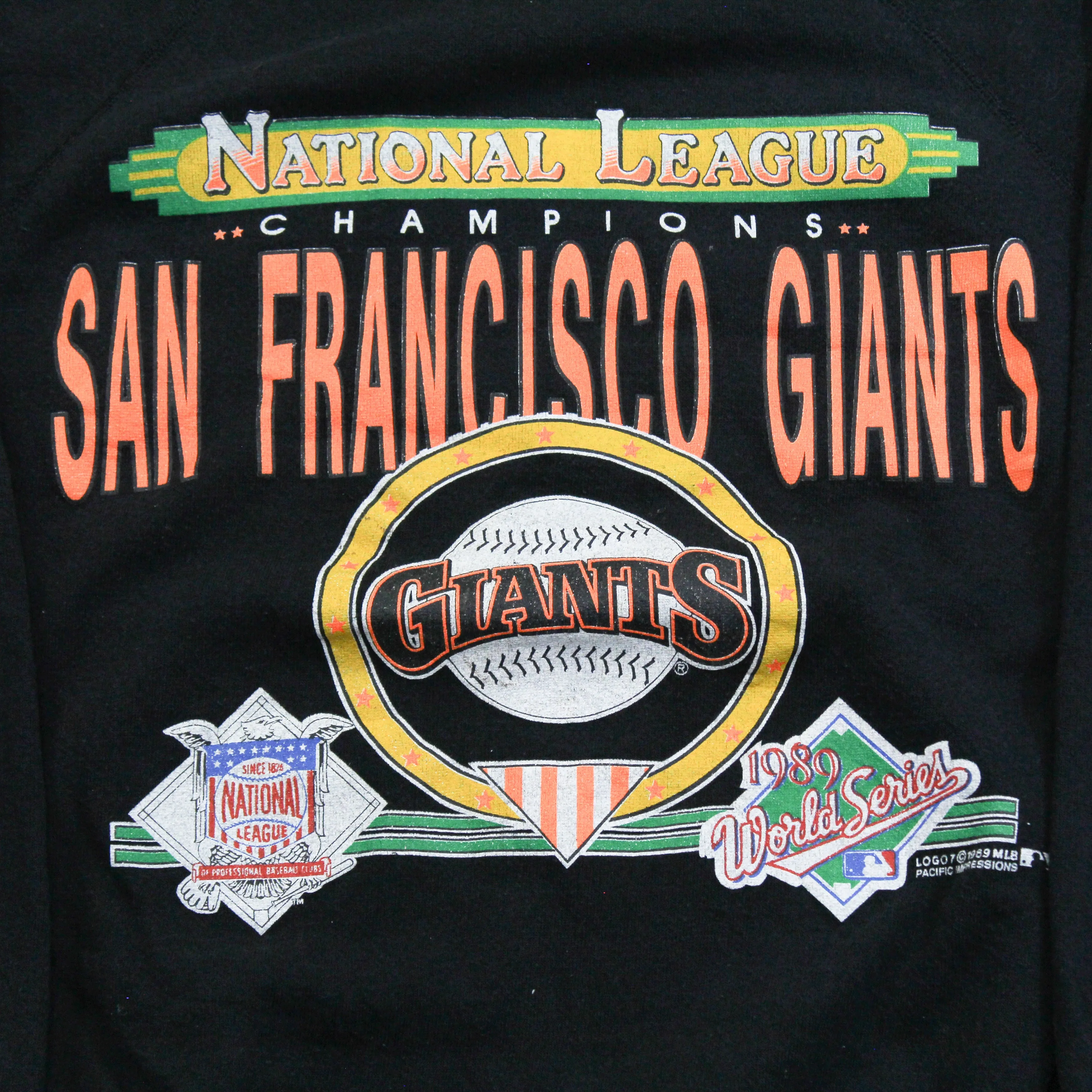 D- Vintage 1989 San Francisco Giants MLB NL Champions Crewneck sold by HG Vintage product image thumbnail 2