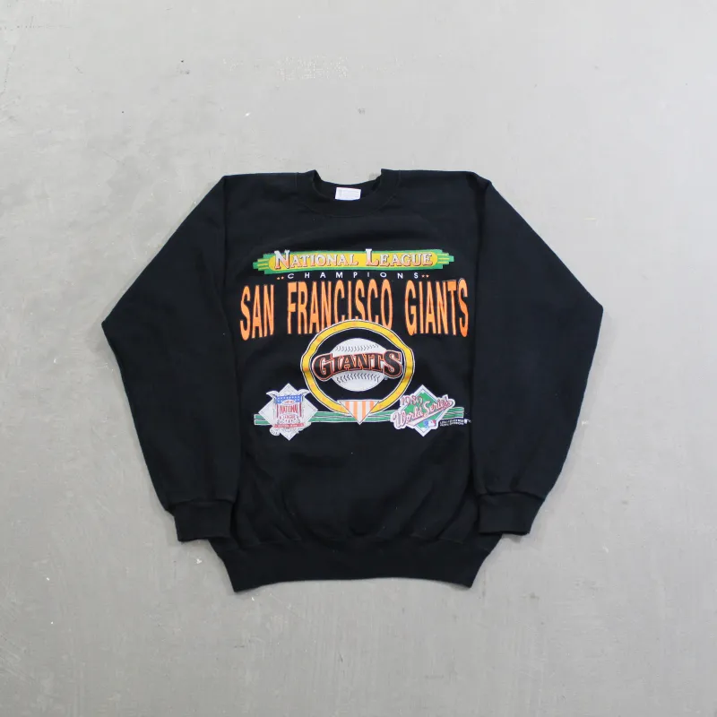 D- Vintage 1989 San Francisco Giants MLB NL Champions Crewneck sold by HG Vintage