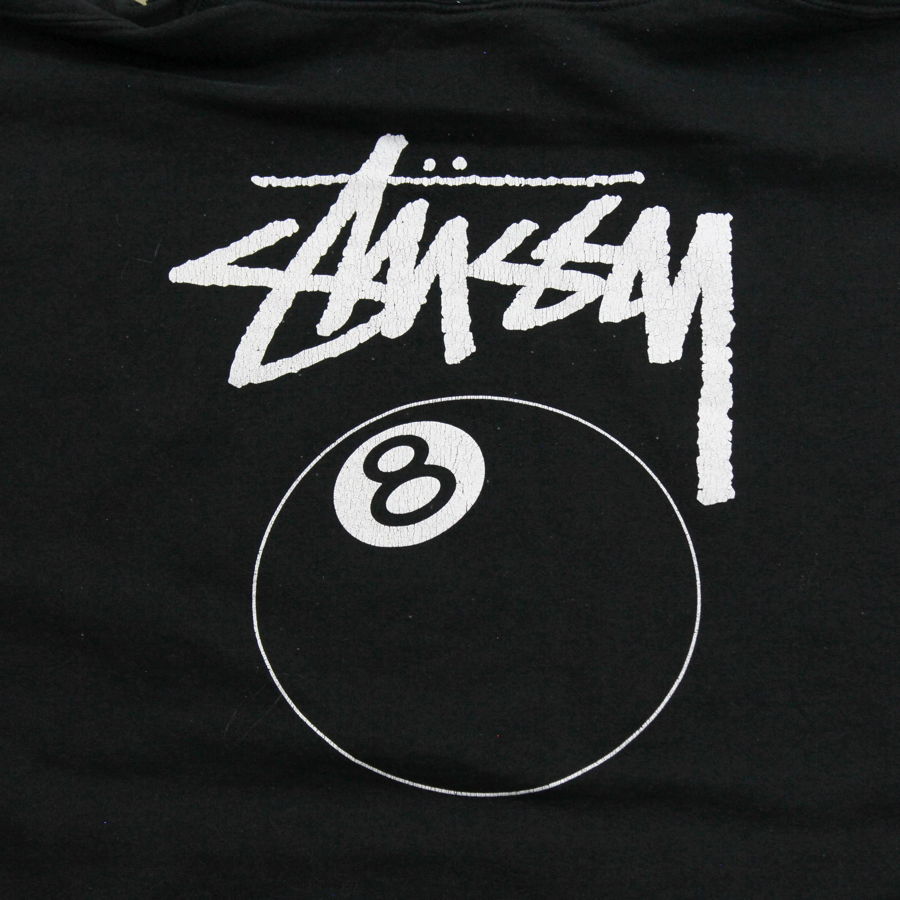 D- Stussy 8 Ball Logo Hoodie sold by HG Vintage product image thumbnail 4
