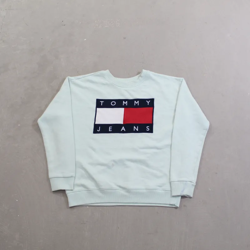 D- Vintage Tommy Jeans Embroidered Graphic Crewneck sold by HG Vintage