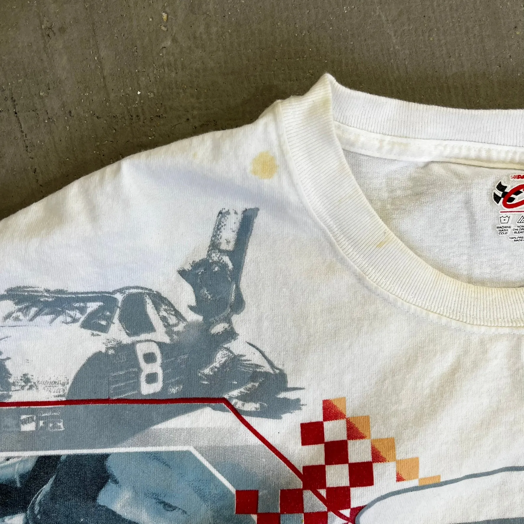 D- Nascar Dale Earnhardt Jr #8 Full Print Picture Tee sold by HG Vintage product image thumbnail 5