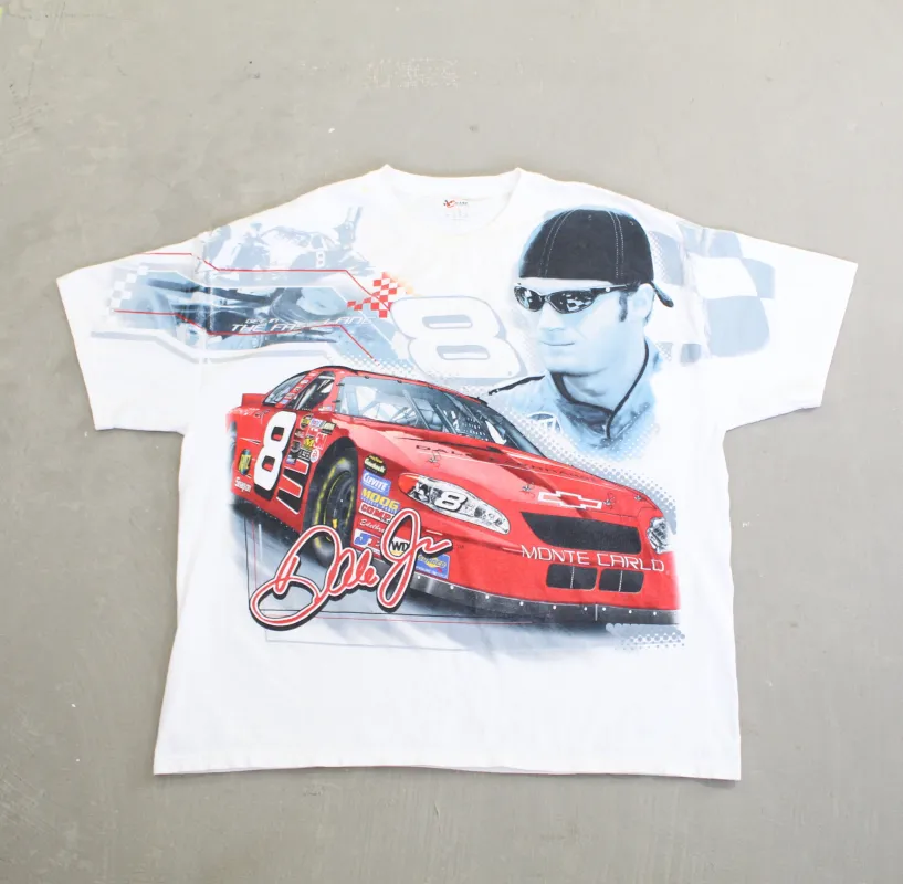 D- Nascar Dale Earnhardt Jr #8 Full Print Picture Tee sold by HG Vintage