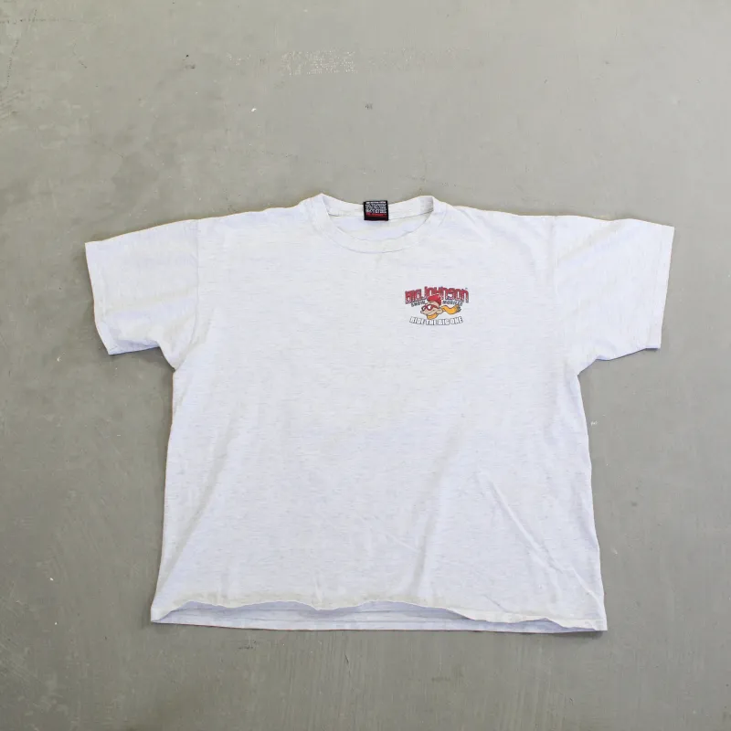 D- Vintage 2003 Big Johnson Snow Mobiles Graphic Single Stitch Tee sold by HG Vintage