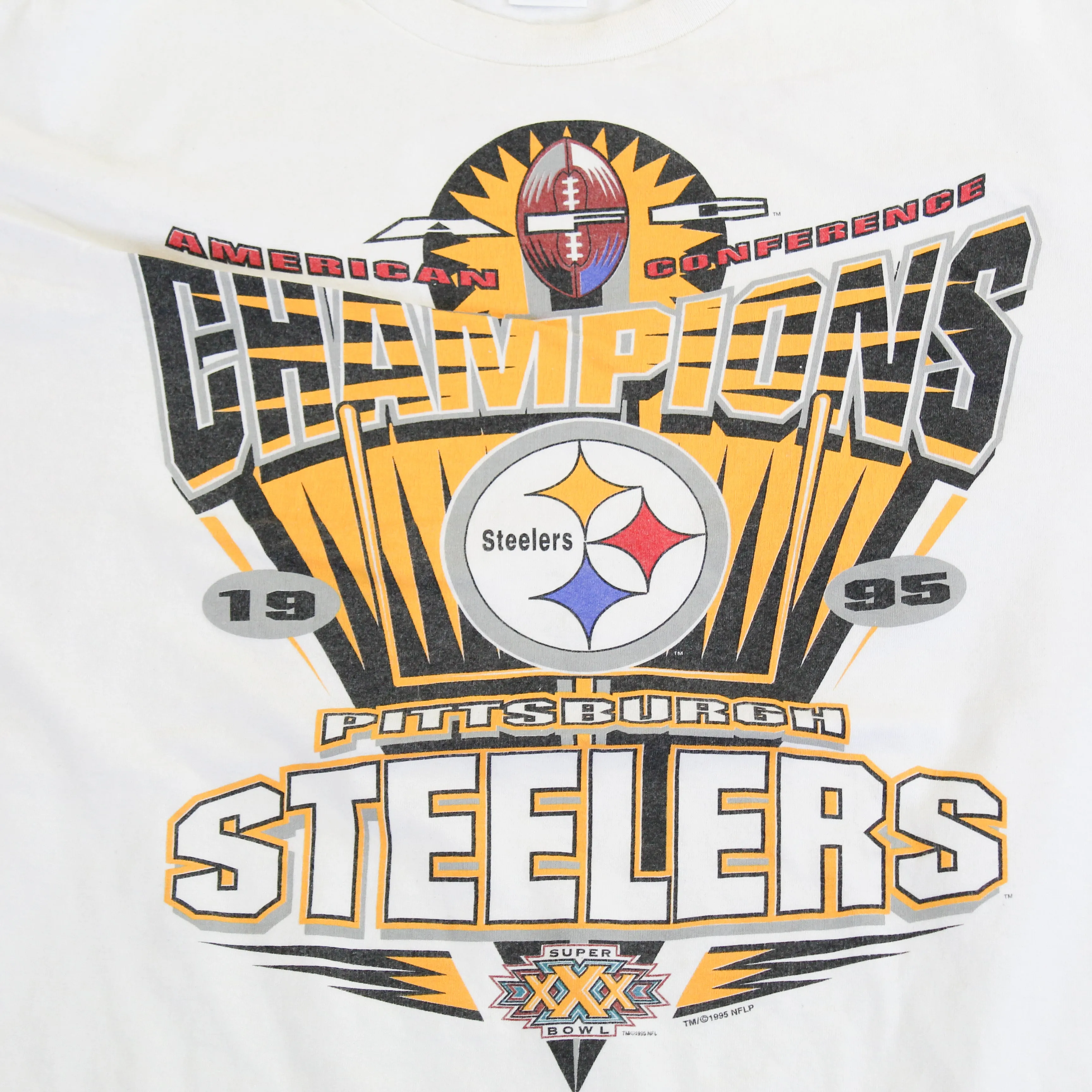 D- Vintage 1995 AFC Champs Pittsburgh Steelers NFL Starter Tee sold by HG Vintage product image thumbnail 2